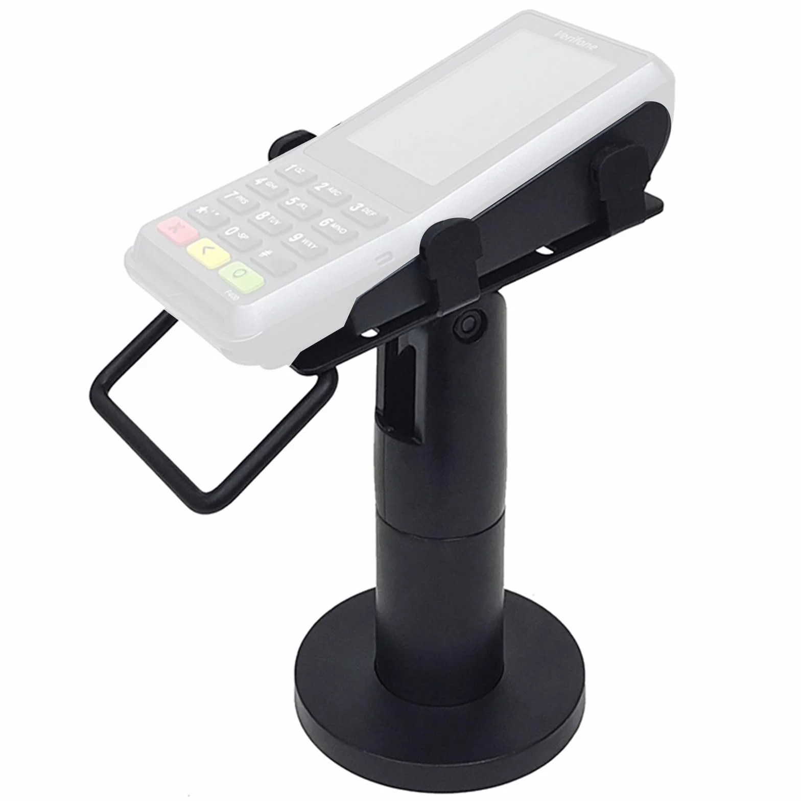 Soporte de visualización para máquina POS, terminales de tarjeta ajustables con canales de cable ocultos, montaje Pos