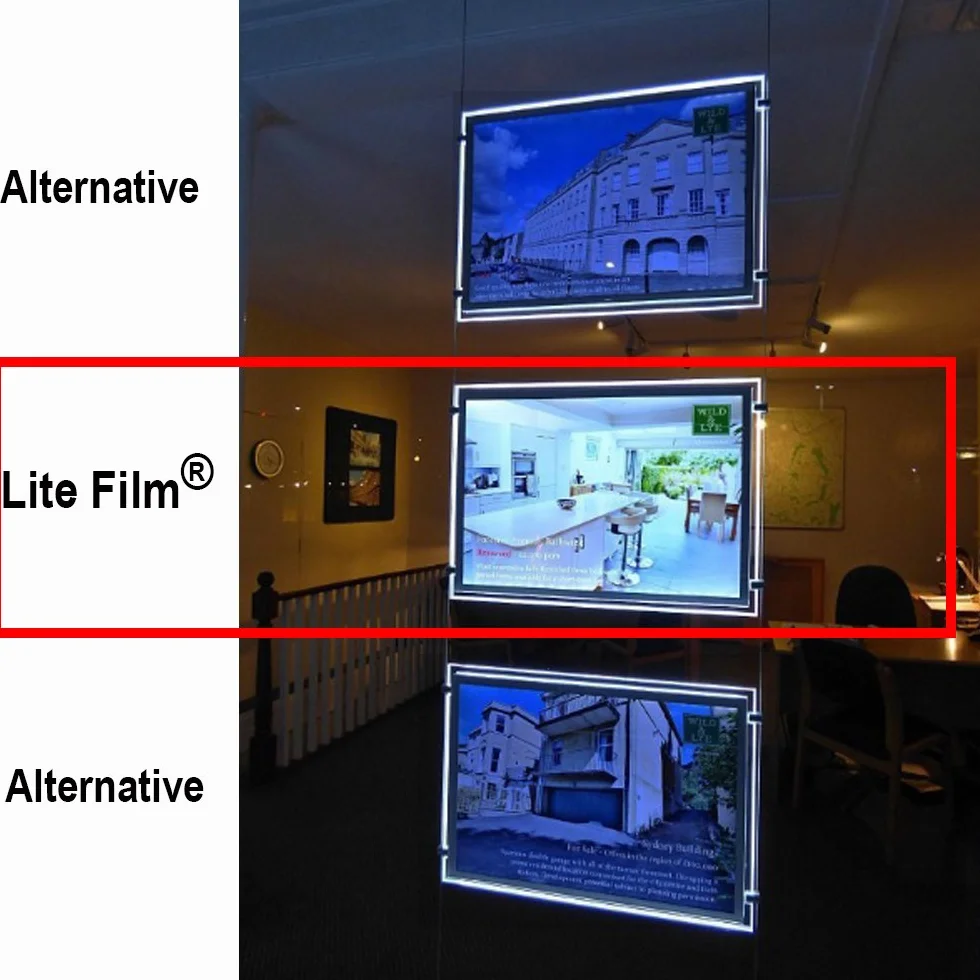 RTL49 - A4 x 100 hojas a para cualquier mjcls e impresoras Laser (copiadoras) - Papel/Lite retroiluminada para el bolsillo de luz LED/Luz LED Panel + / - £66,00 Lightbox IVA y entrega al día siguiente está disponible