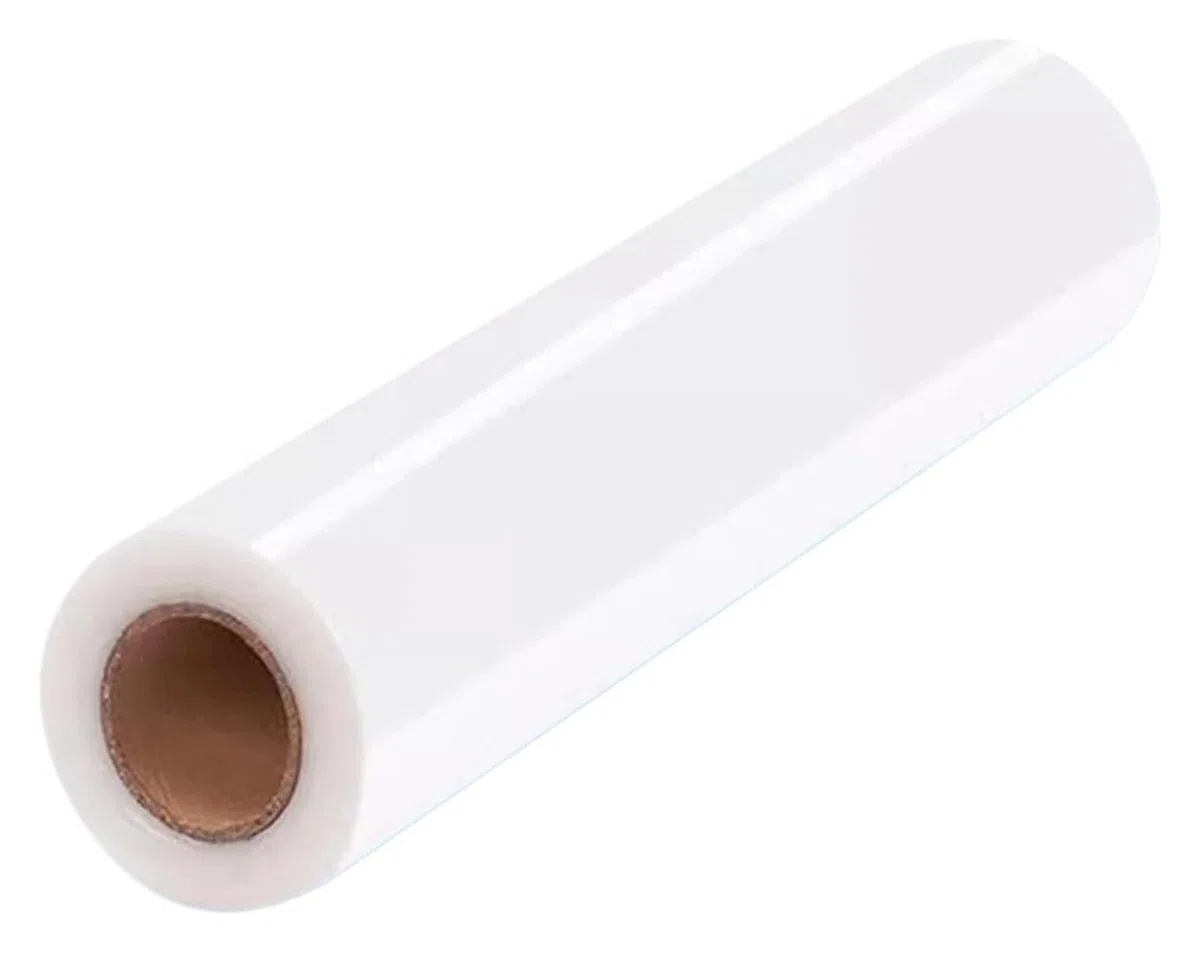 Película de bobinado PE | Blanco Transparente Prueba Inrial Embalaje: Bundling e ion(50cmx450m 1 Roll)