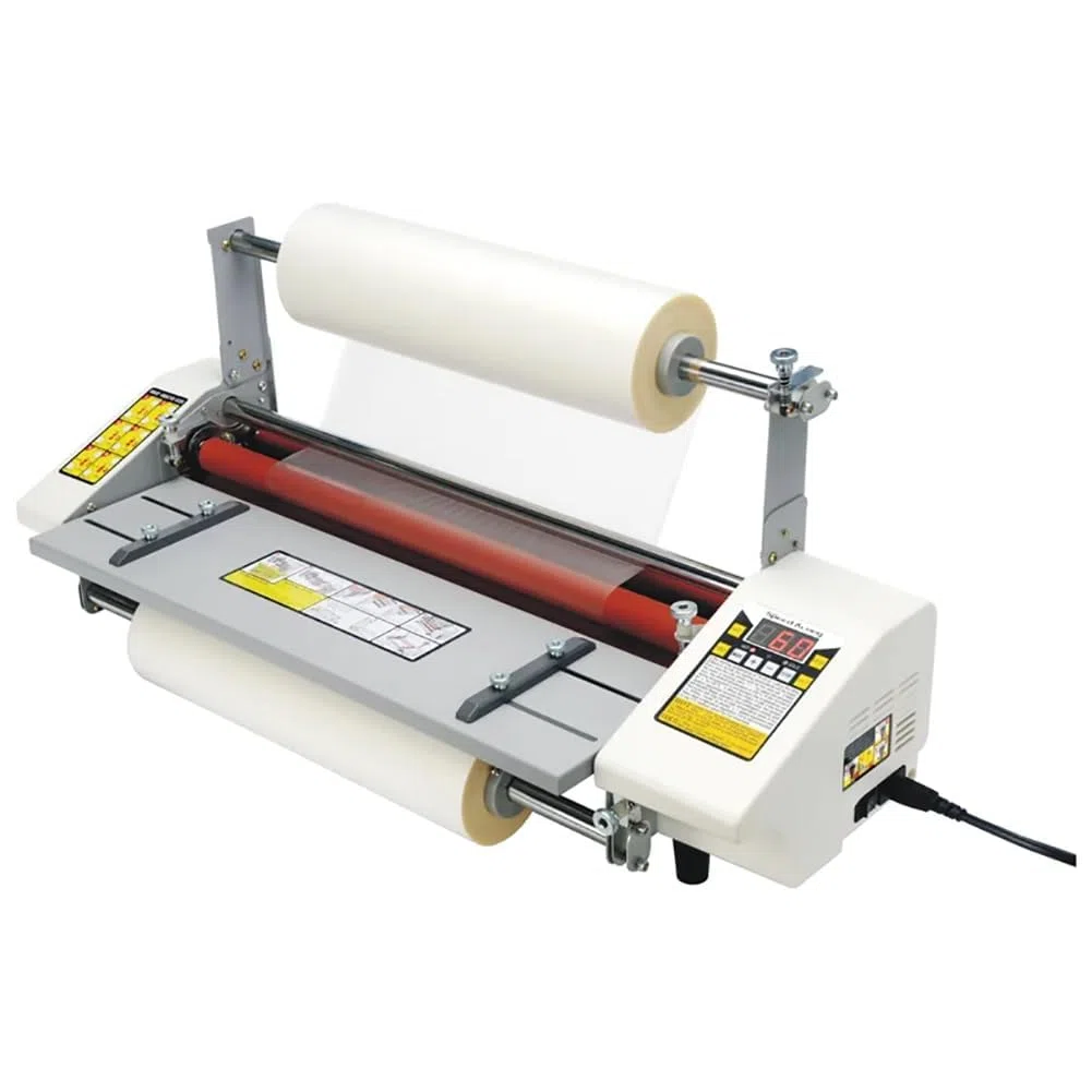 Máquina laminadora comercial de una y doble cara para carteles, planos y documentos grandes