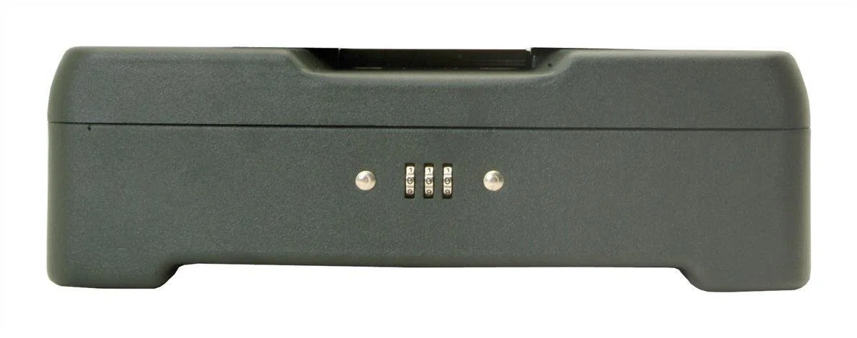 Helix Premium Combination - Caja para efectivo (30 cm), color negro