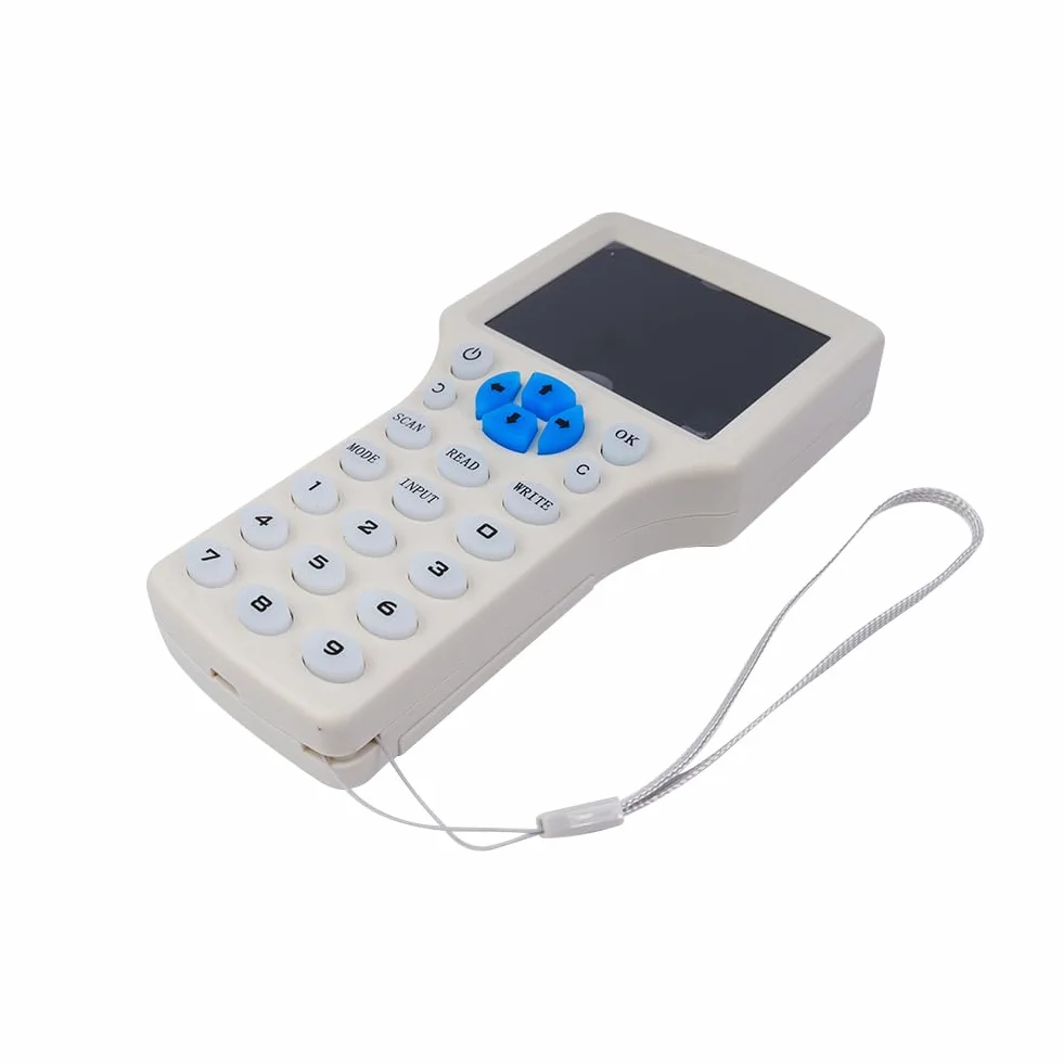 Sarini Duplicador Lector Escritor NFC RFID 125kHz 13.56MHz 10 Frecuencias Decodificador Tarjetas Cifradas Clave Grabables USB