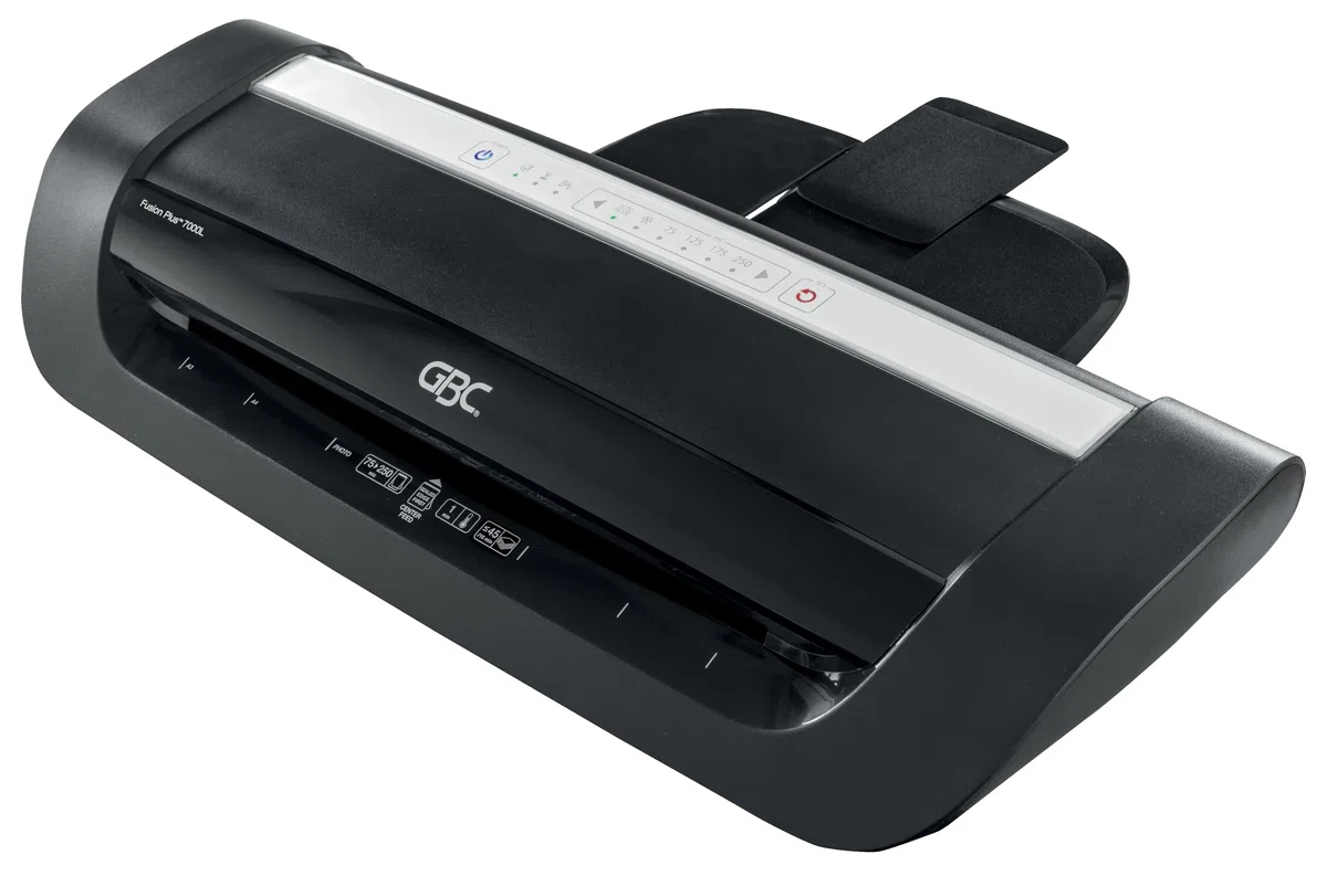 GBC 4402133EU - Plastificadora Fusion Plus 7000L A3 Con Calentamiento De 1 Min, Plastificación Ultra Rápida, Tecnología De Sensores Inteligentes, Ajuste Automático De Velocidad, Bolsas 75 A 250 Micras