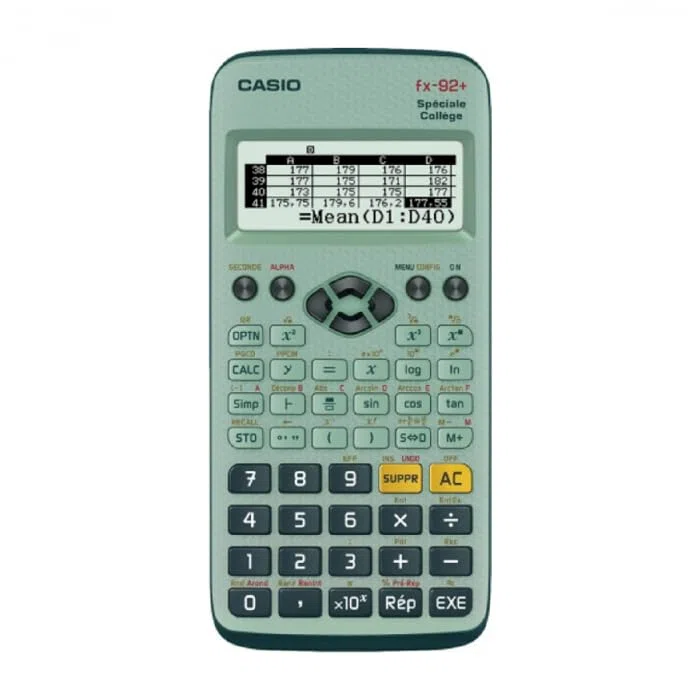 Casio FX 92+ Spéciale Collège (Amazon Listing)