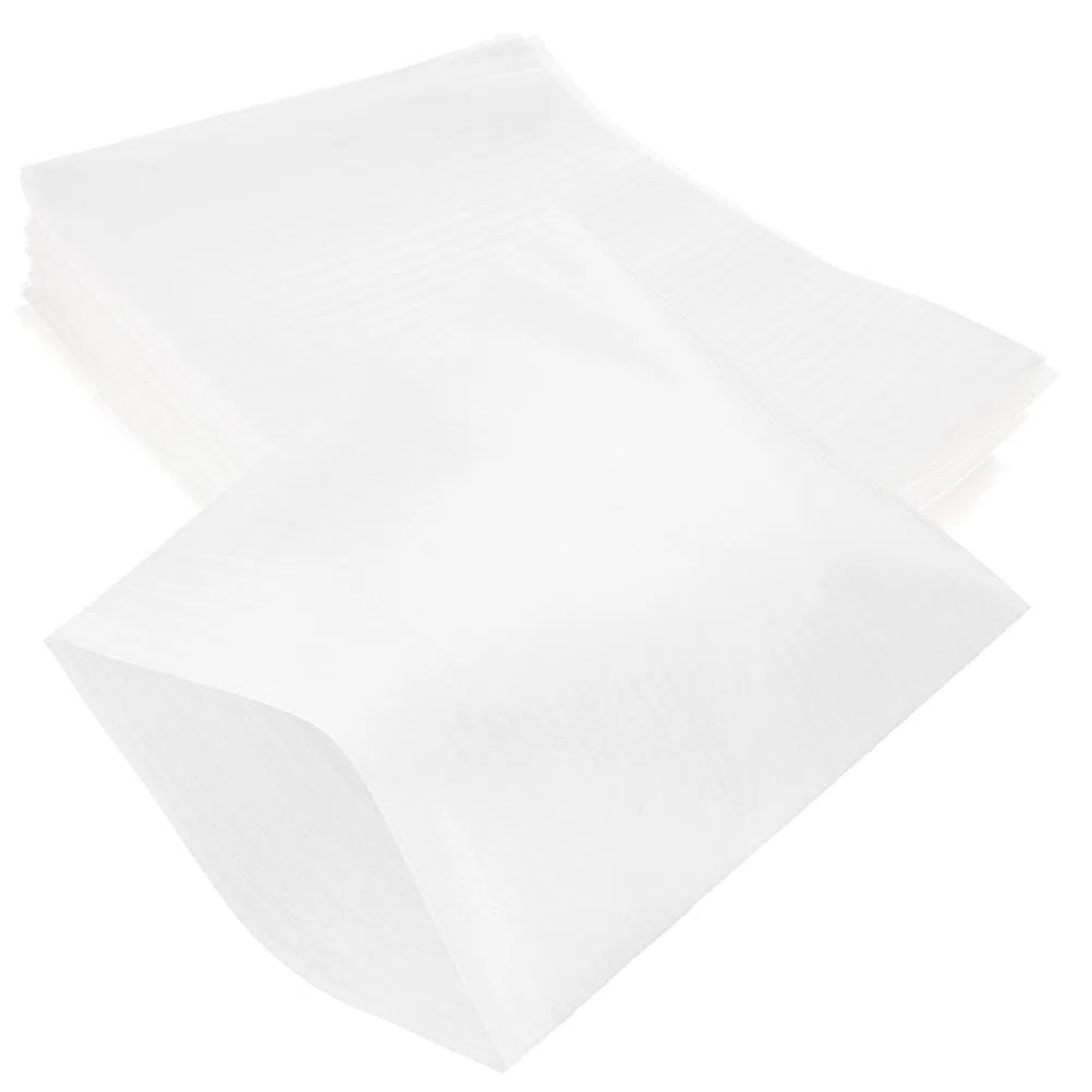 Bolsa de Embalaje de Espuma Epe de Color Claro 300 Piezas, Material de Embalaje Versátil y Acolchonado para Mudanzas y Protección de Placas
