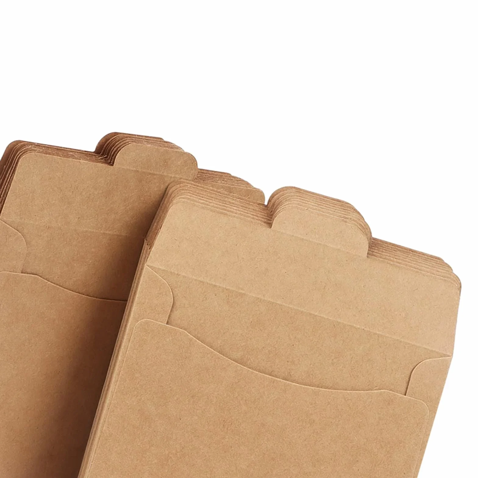 PRETYZOOM 50 Sobres de Papel Kraft Marrón para Cd, Bolsas Embalaje Tipo, Tamaño Mediano, 50 Unidades, Reutilizables y Resistentes para Almacenamiento y Envío Seguro de CD y Documentos