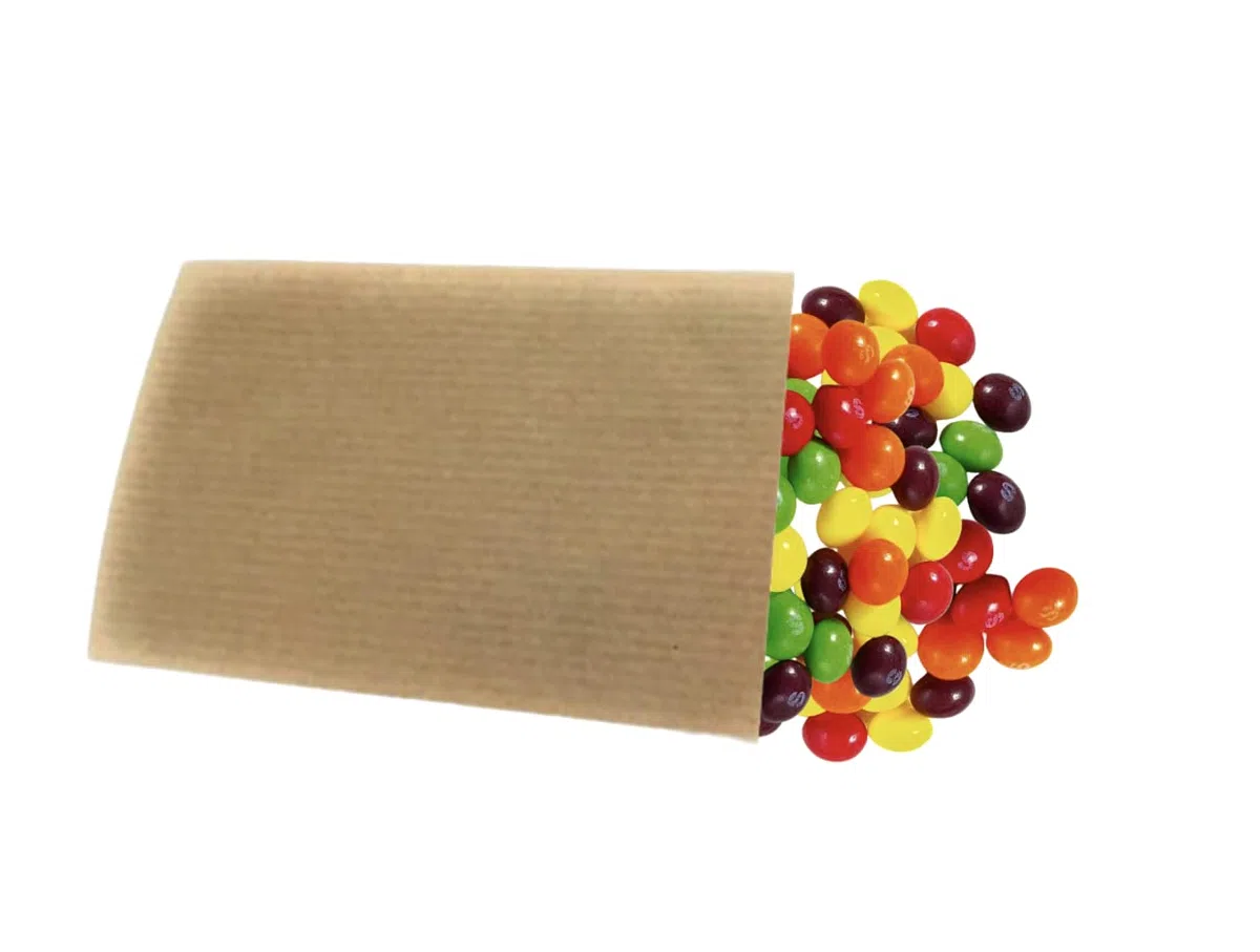 250 Bolsas kraft tipo sobre 7 x 12cm para detalles, bisutería, hierbas, dulces ...