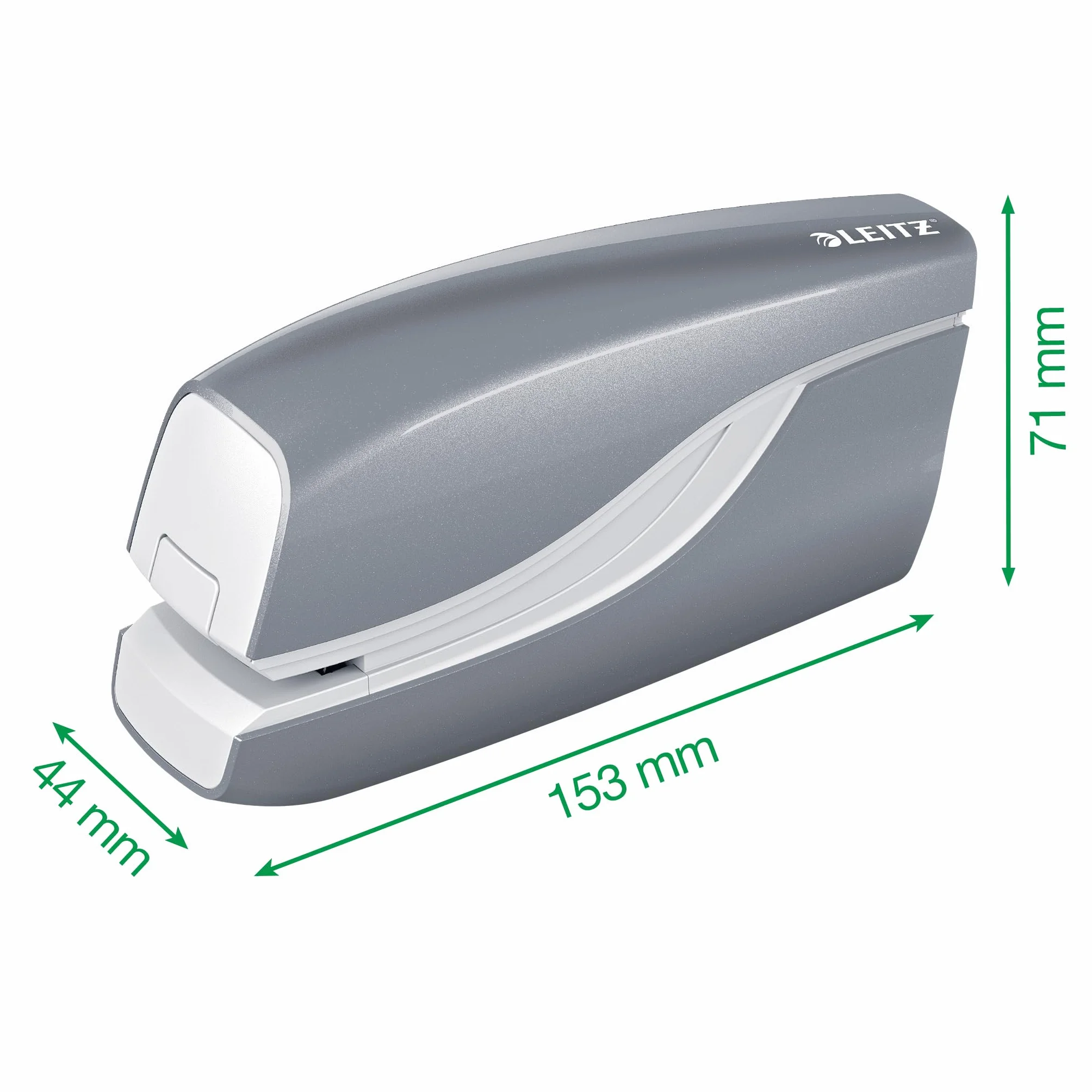 Leitz Stapler - Grapadora (funciona con pilas), color negro