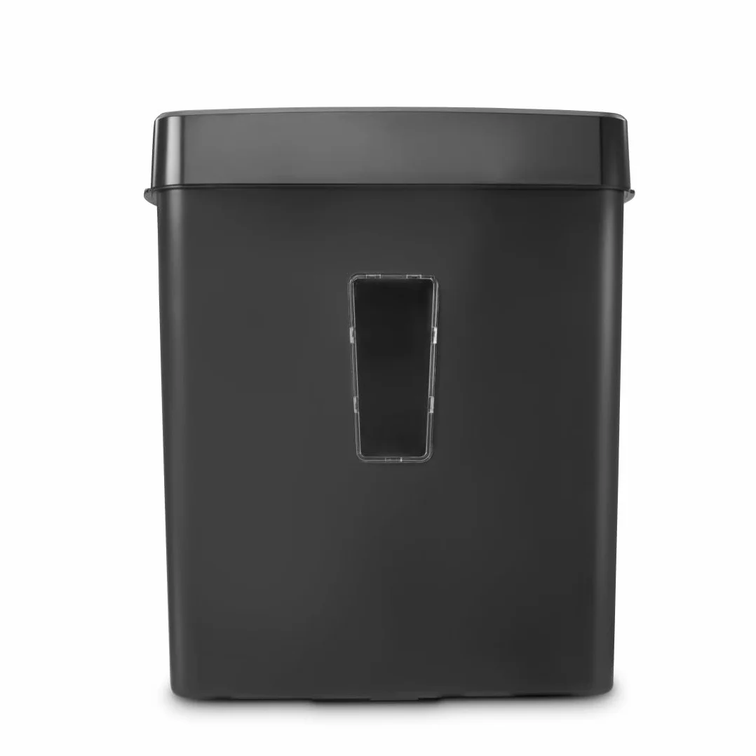 Hama |Trituradora Papel Nivel Seguridad E-2,O-1,P-5,T-2, Negro | Destructora Papel, 31x16,4x38cm, Niv Ruido: 68db, Velocidad: 2,5m/min, 15mm Corte, 5 Hojas A4, Tarjetas crédito, Grapas