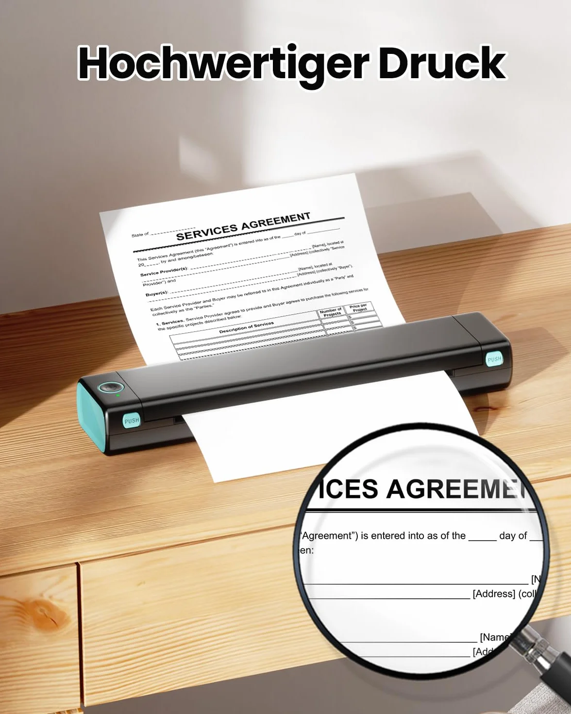 Phomemo Papel Térmico M08F A4 Compatible Con Phomemo M08F M08D M832 M832D M833 M834 Q302 y Otras Impresoras Portátiles A4, Papel de Impresora M08F, 200 hojas