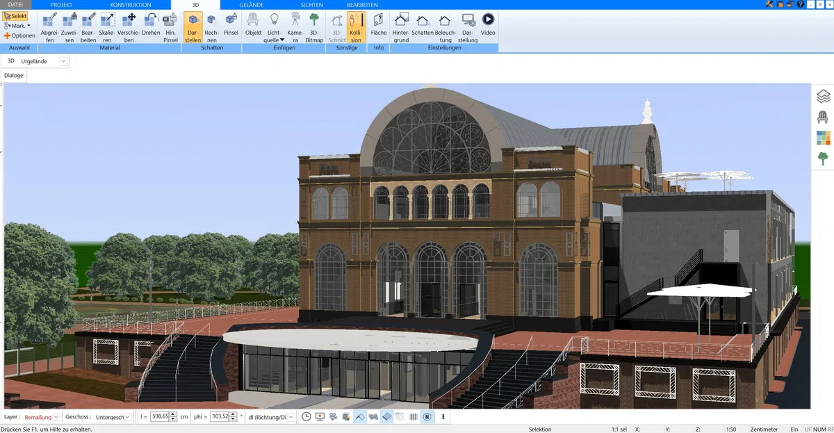 Plan7Architekt Pro 3 Porofessional Arquitectura & Casa Planner Software, Programa de Plano