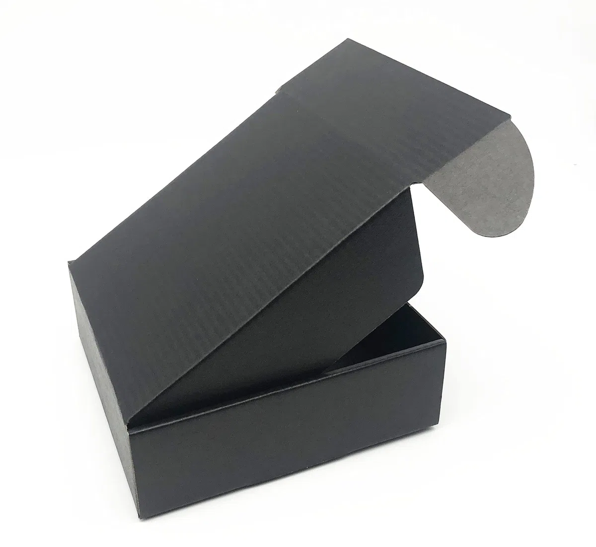 Caja de cartón negro de 15.7 x 11.8 x 3 pulgadas, cajas de almacenamiento de embalaje corrugado, paquete de 10 unidades (tamaño interior: 15.2 x 11.5 x 2.9) | Caja de embalaje de cartón corrugado. Tamaño interior: 38,6 x 29,5 x 7,6 cm