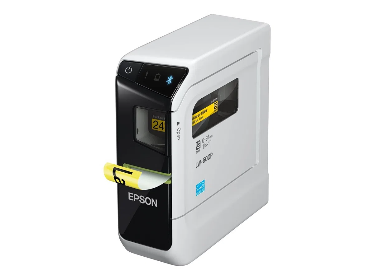 Epson LabelWorks LW-600P - Impresora de etiquetas (Transferencia térmica, 180 x 180 DPI, 15 mm/s, 2,4 cm, 1,8 cm, Fuerte, Italic, Normal, Shadow)