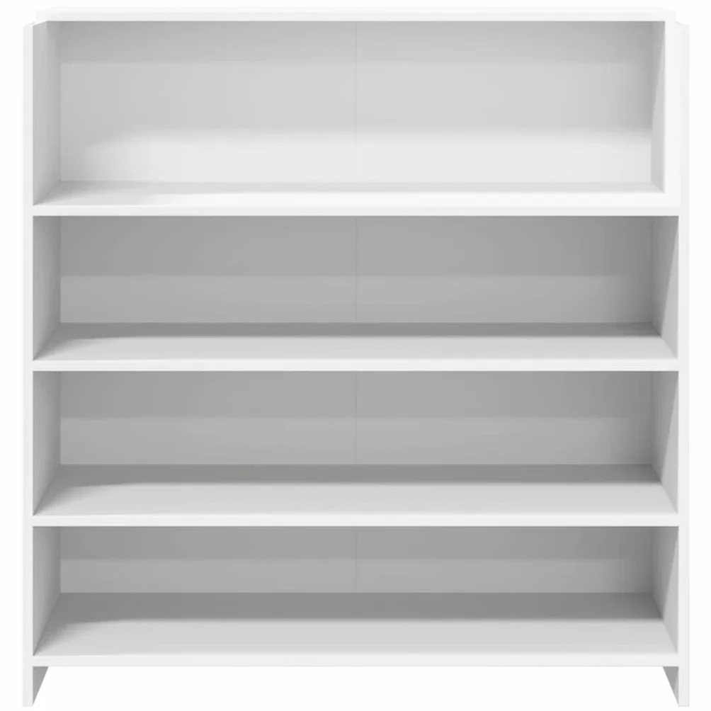 vidaXL Mostrador recepción Blanco 100x50x103,5 cm Madera ingeniería