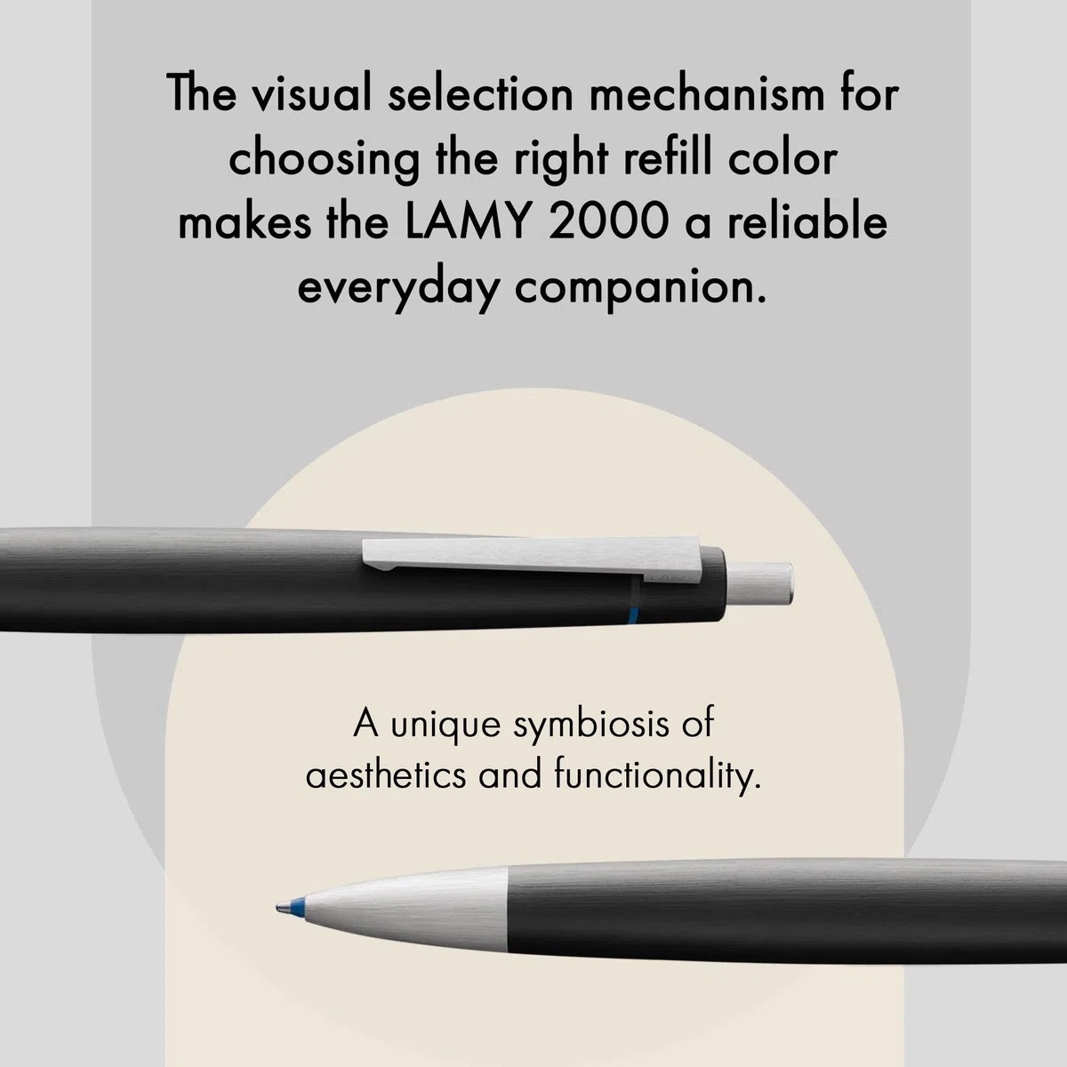 LAMY 401 2000 M401 - Bolígrafo con 4 colores, color negro, azul, rojo y verde