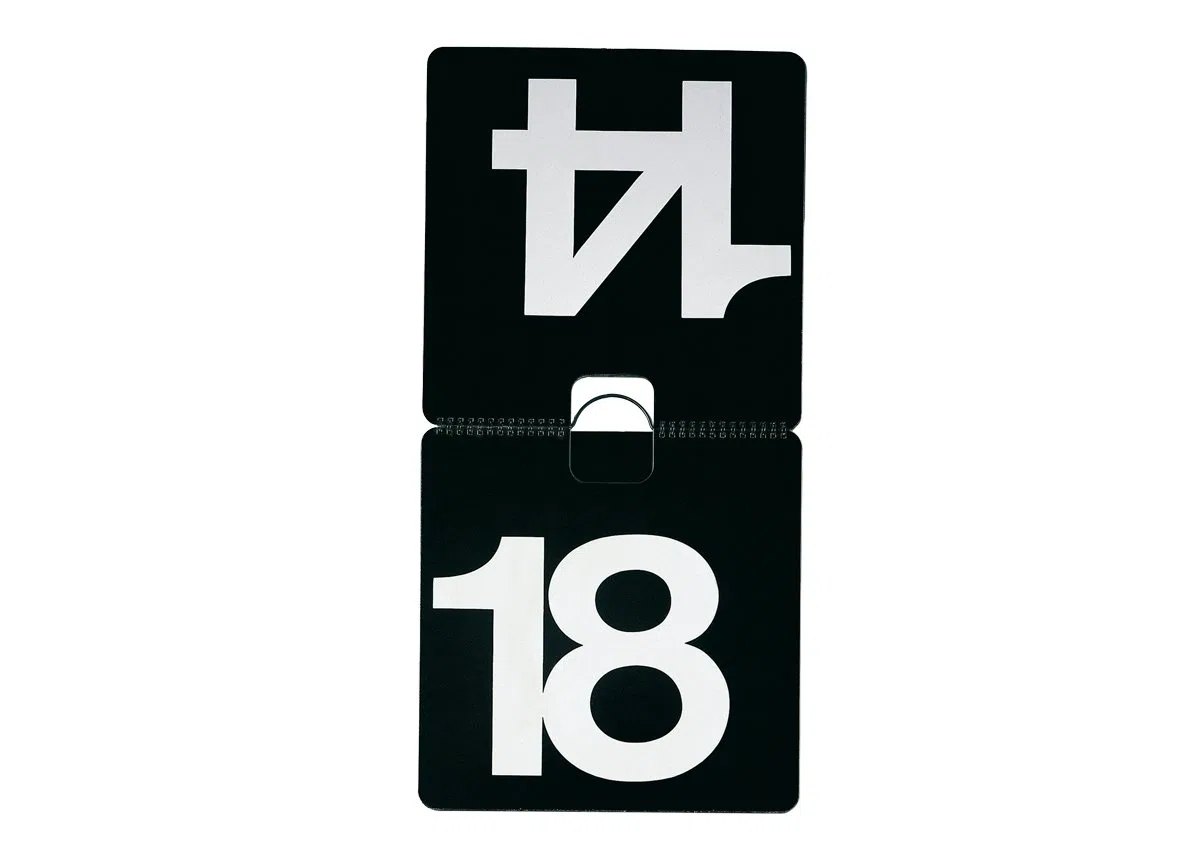 NAVA Design Calendario de pared perpetuo "Max 927.1 cm de 32 x 32 cm