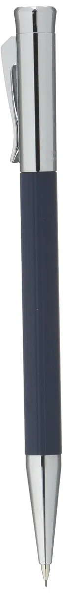Graf von Faber-Castell 131583 Portaminas Tamitio, azul noche | Cuerpo metálico lacado en mate con piezas metálicas cromadas y grado de dureza B