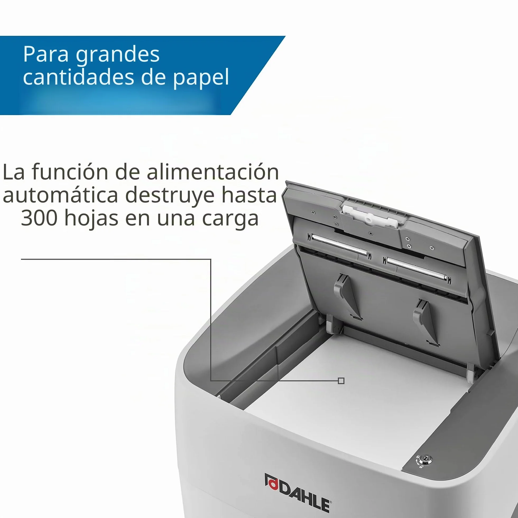 Trituradora de Papel Dahle SHREDMATIC 300 40 L