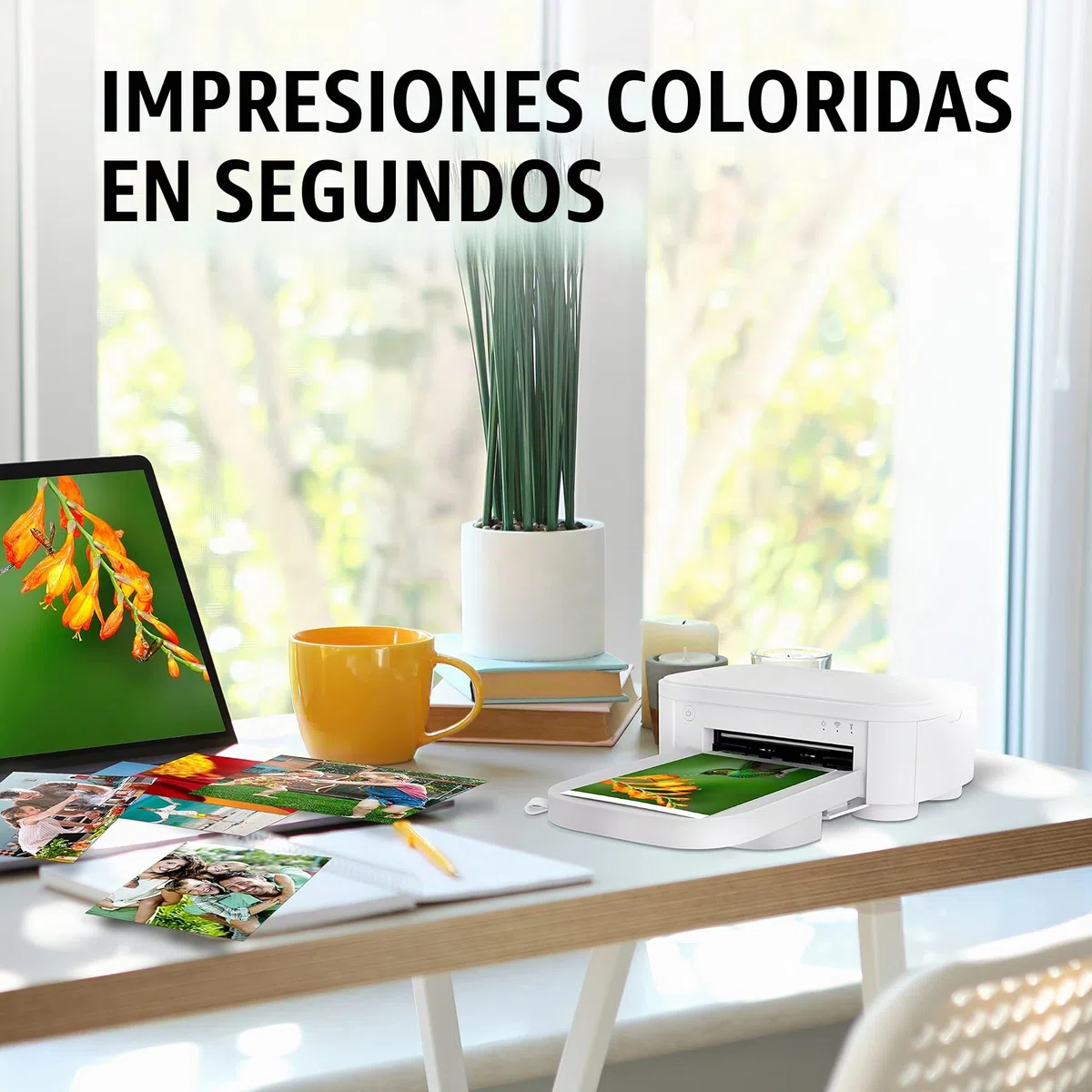 HP Sprocket Studio Plus de 4x6” Papel fotográfico y cartuchos (incluye 108 hojas y 2 cartuchos) - Compatible SOLO con la impresora HP Sprocket Studio Plus
