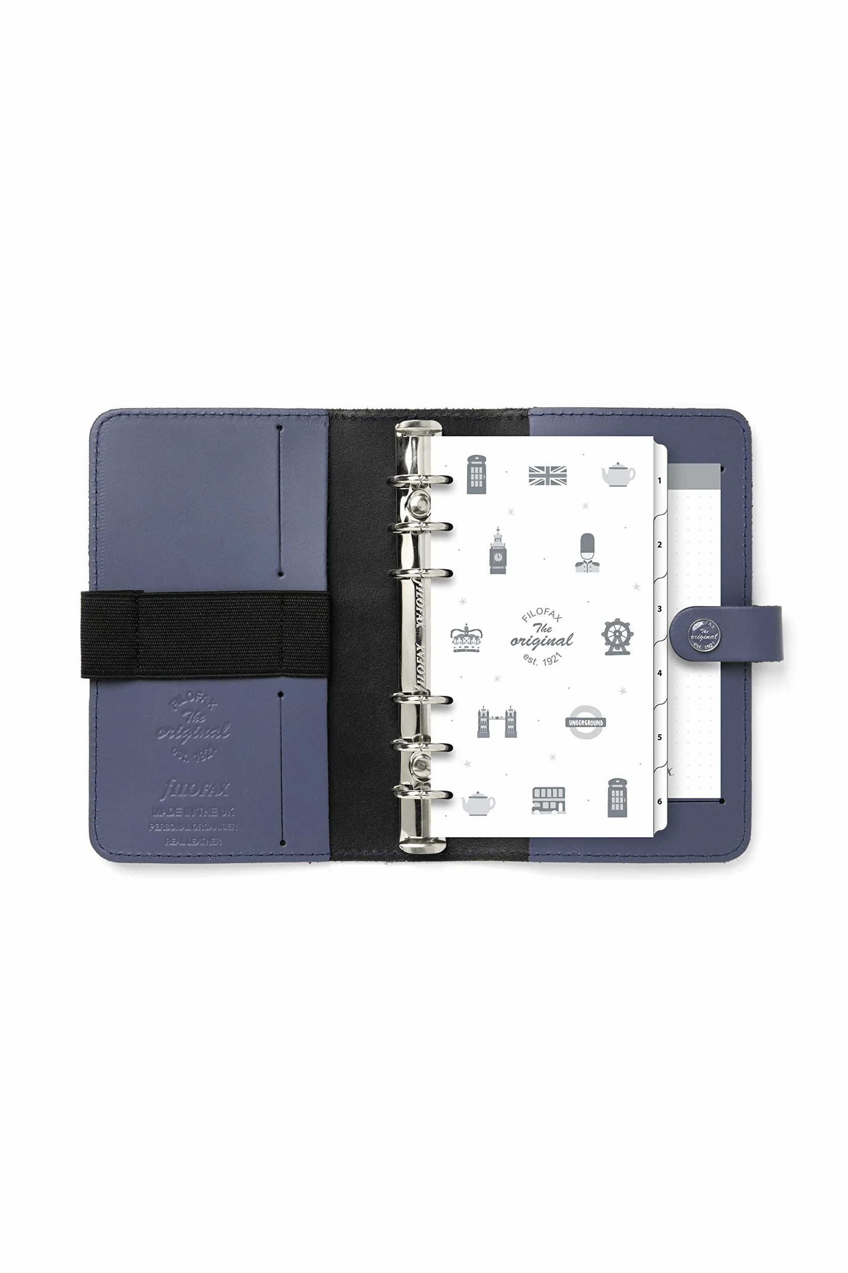 Filofax Organizador personal The Original, color azul medianoche