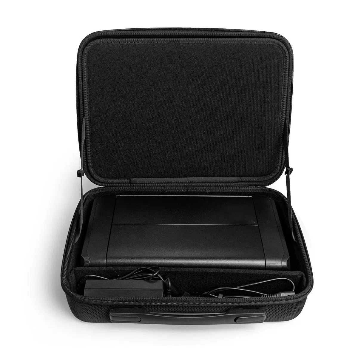 Funda para Impresora Estuche Maletín Bolsa Protector con EVA Antigolpes y Divisores Ajustables Cierre de Cremallera Adecuada para TR160
