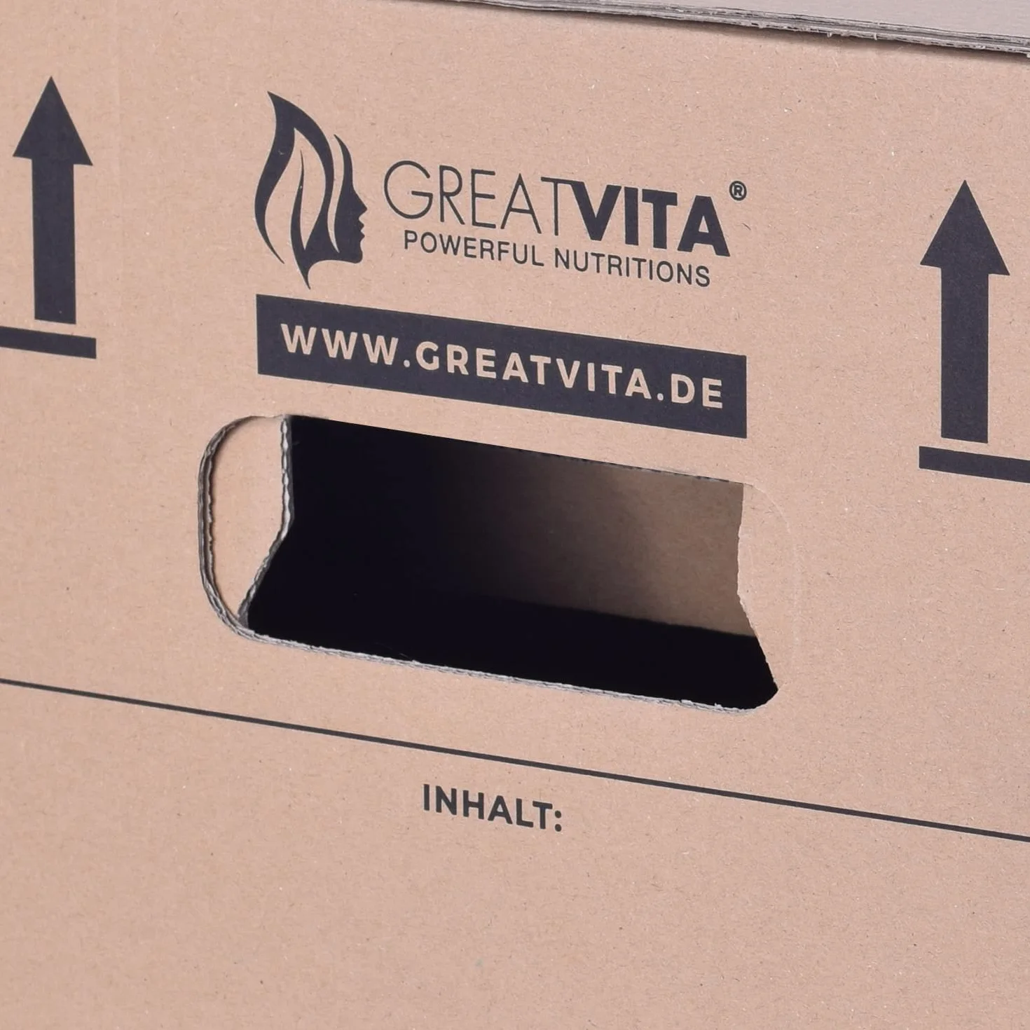 GreatVita - Cajas para mudanza (25 unidades, 2 ondulaciones, extra estables hasta 40 kg, 600 x 330 x 350 mm, cartón reciclado, montaje rápido sin cinta adhesiva, cajas móviles y archivbox con asas