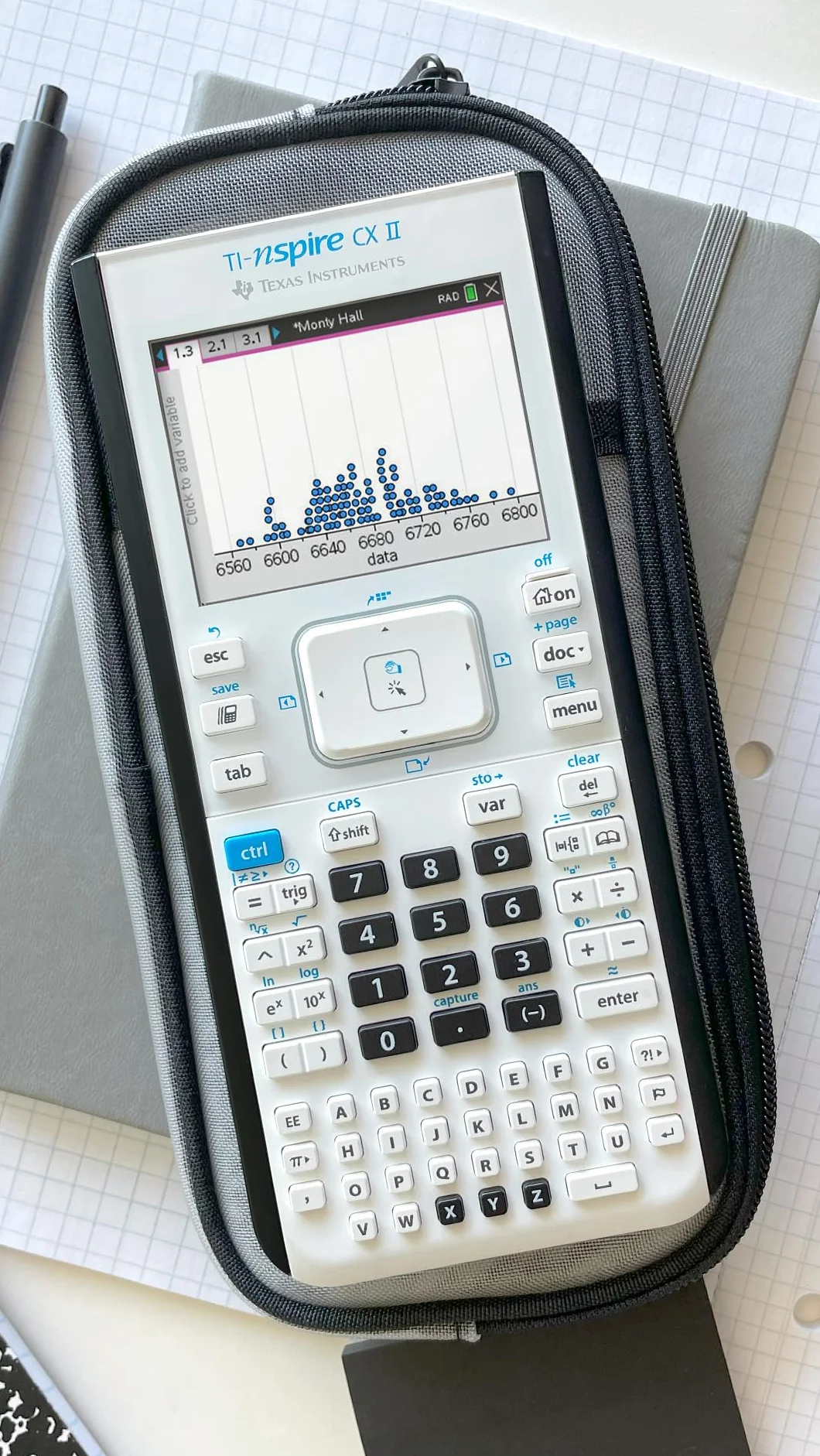 Texas Instruments - TI-Nspire CX II - Calculadora gráfica a color, con software, para estudiantes, (PC/Mac)