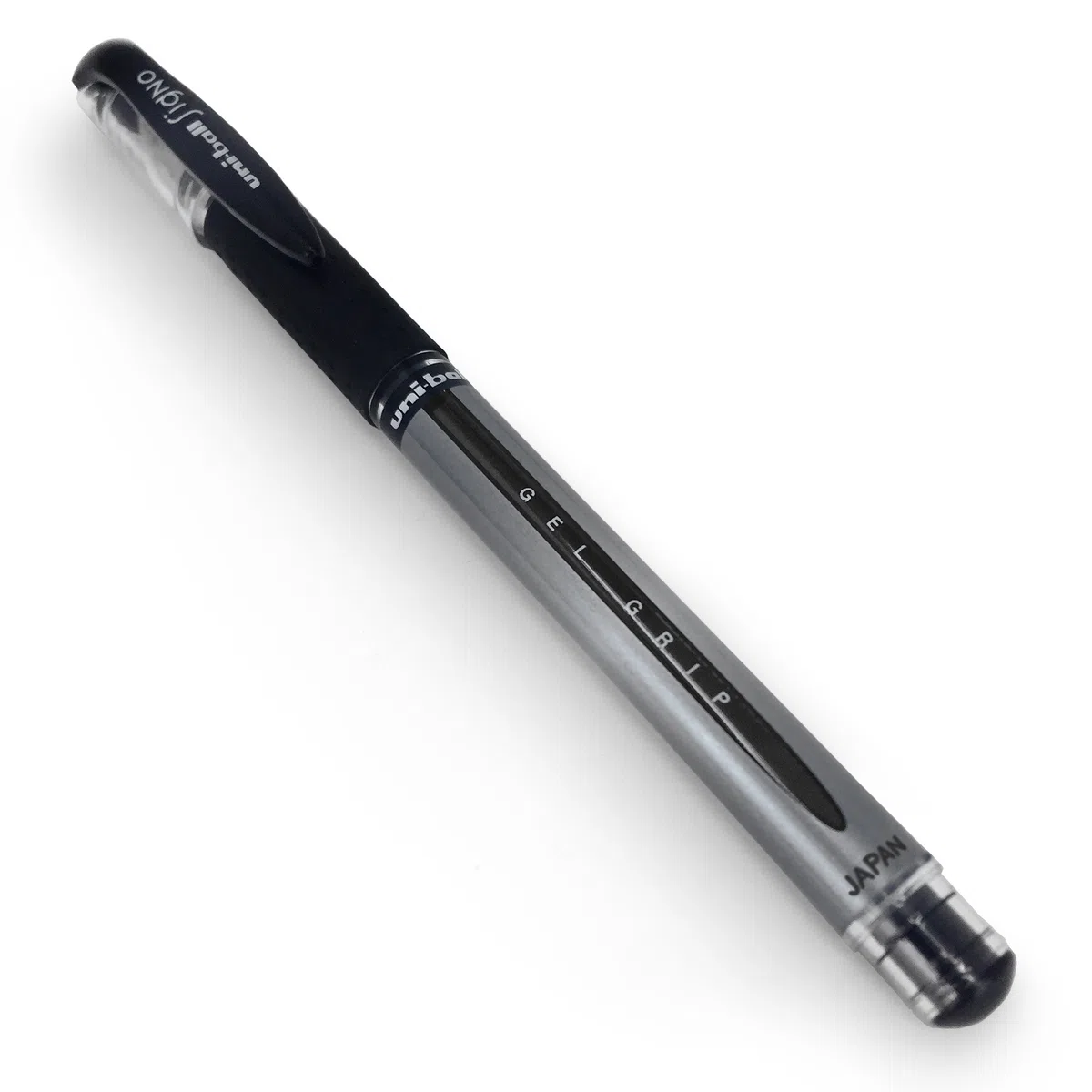 uni-ball UM-151 Signo Gel Grip - Bolígrafo de punta redonda (0,7 mm), tinta negra (6)