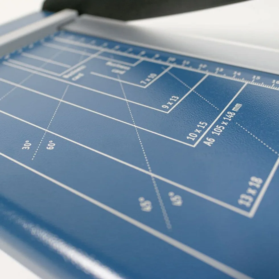Dahle 502 - Cortador de palancas (175 x 420 mm, 320 mm, 0,8 mm, 8 hojas, 6 hojas)