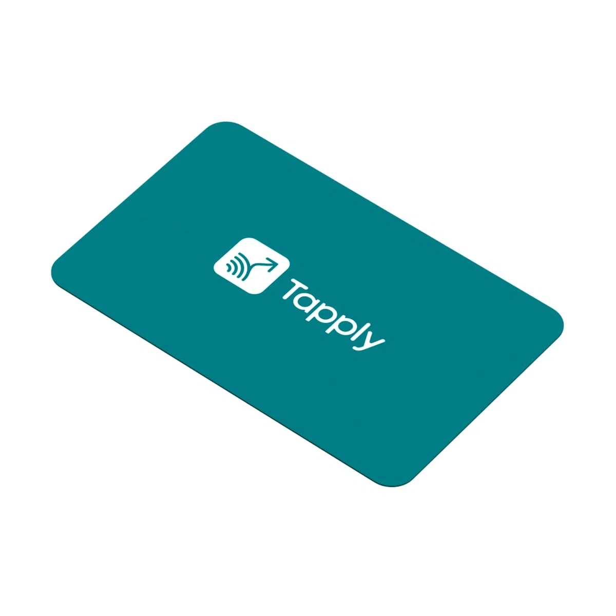 Tarjeta de visita digital con tecnología NFC y código QR, compatible con Android e iOS, perfil actualizable en línea (turquesa)