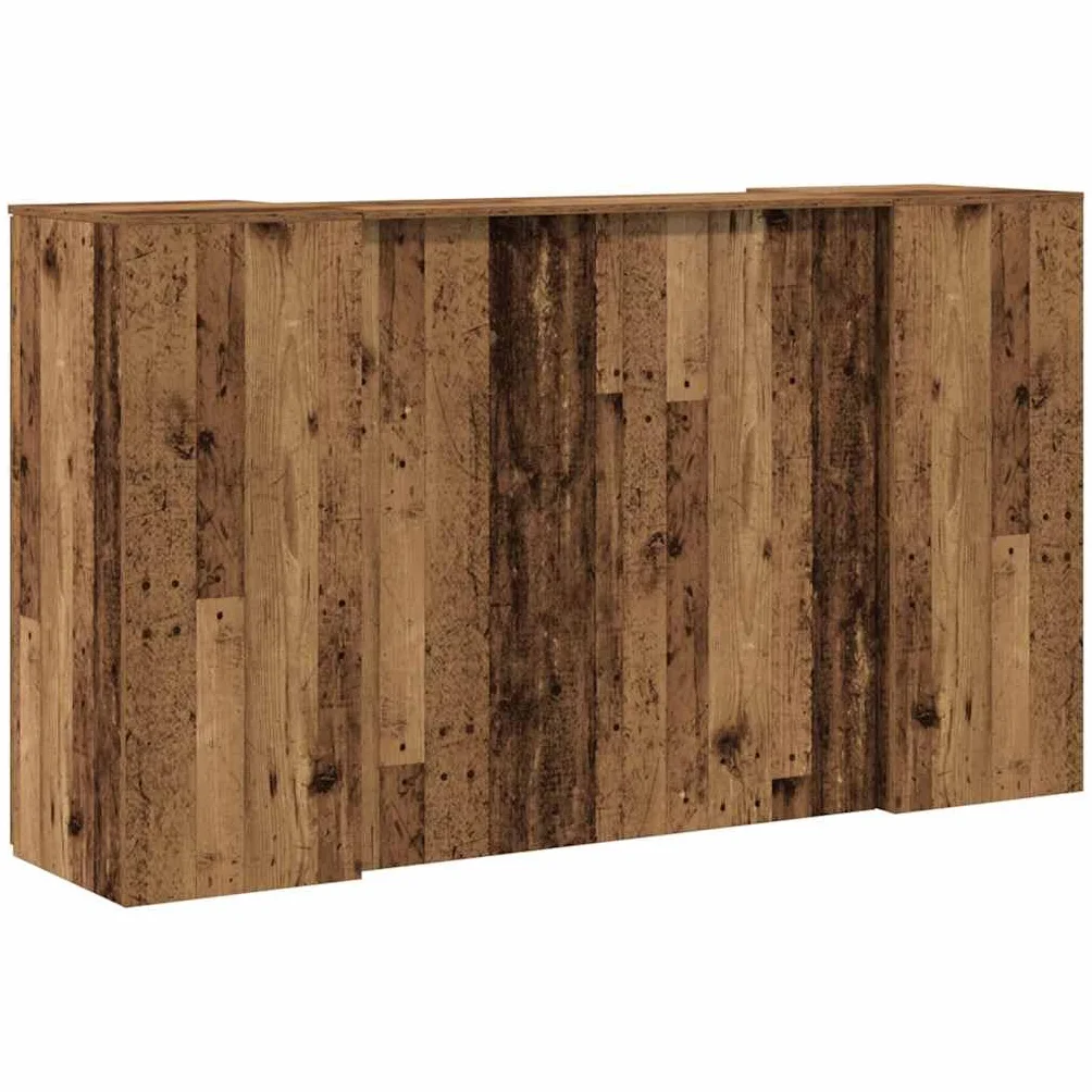 vidaXL Escritorio de recepción Madera de ingeniería 180x50x103,5cm mostrador