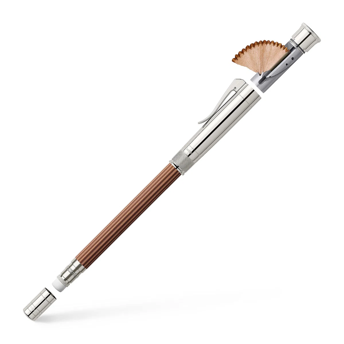 Graf von Faber-Castell 118555 Lápiz Perfecto Mágnum, marrón