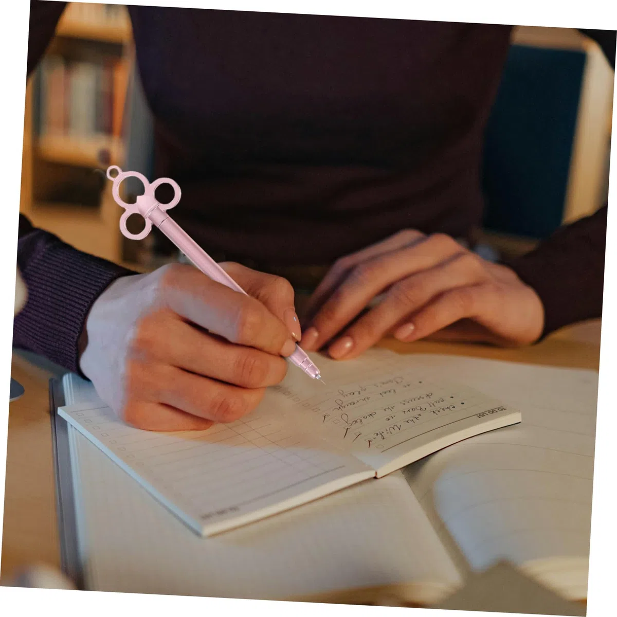 VILLCASE 60 Piezas Bolígrafo de Gel Retro Forma de Llave para Escritura, Dibujo y Apuntes en Casa, Oficina o Escuela Novedad Divertida Amigos