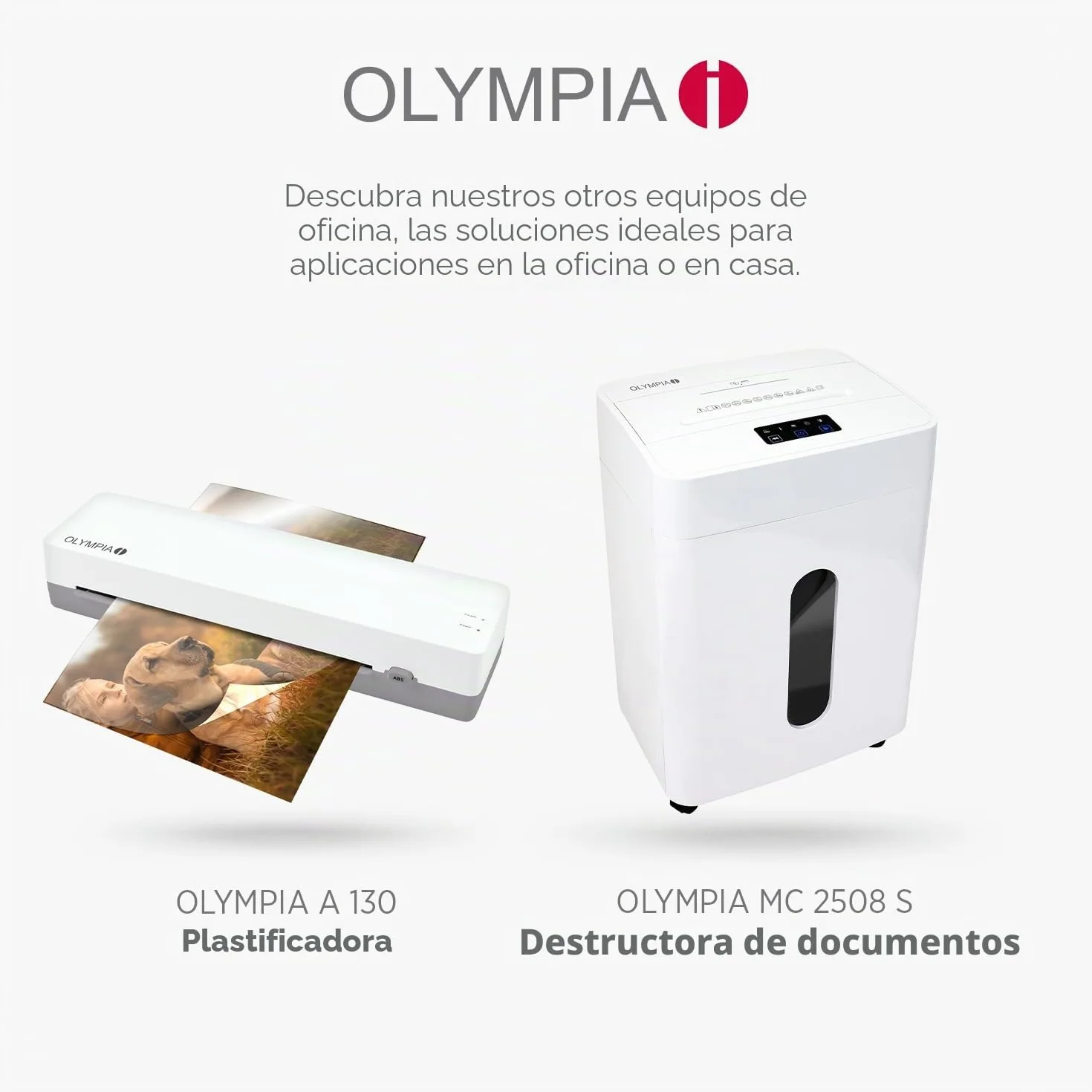 Olympia TBL 1280 Combo Máquina para encuadernación térmica, desconexión automática despues de 90 minutos