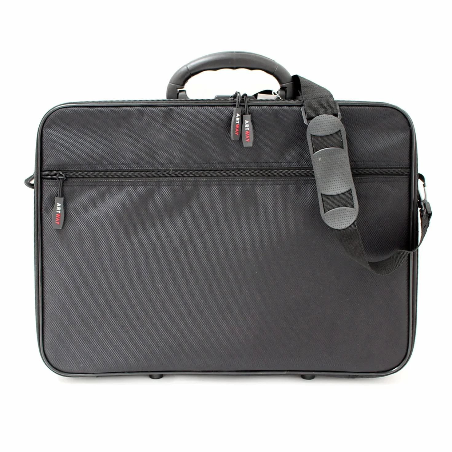 Artway - Funda de transporte A3 - Correas y correas internas para los hombros - Archivo artístico grande con bolsillos internos y externos (sin anillos)