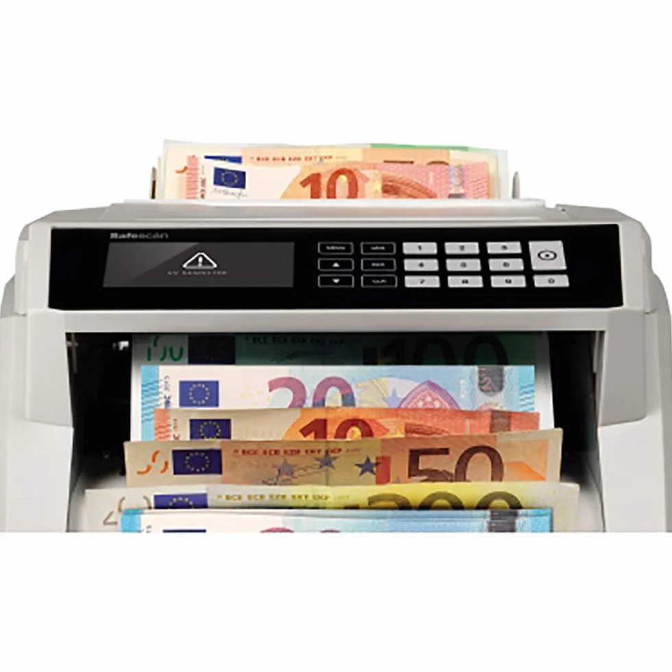 Safescan 2465-S Contadora de billetes detectora de falsos 7 puntos