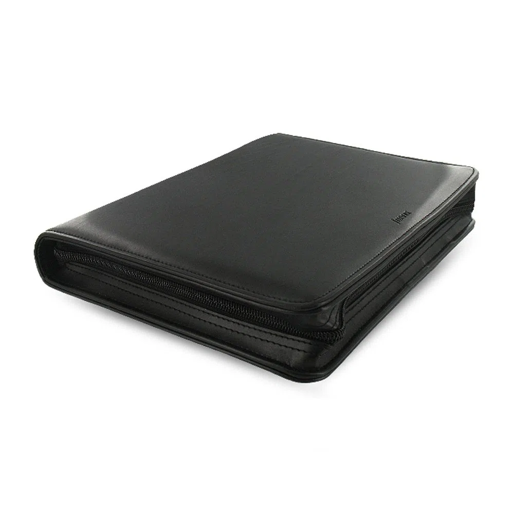 Filofax Metropol 026979 - Agenda archivador (tamaño A5, con cremallera), color negro