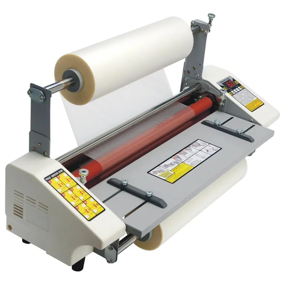 Máquina laminadora comercial de una y doble cara para carteles, planos y documentos grandes