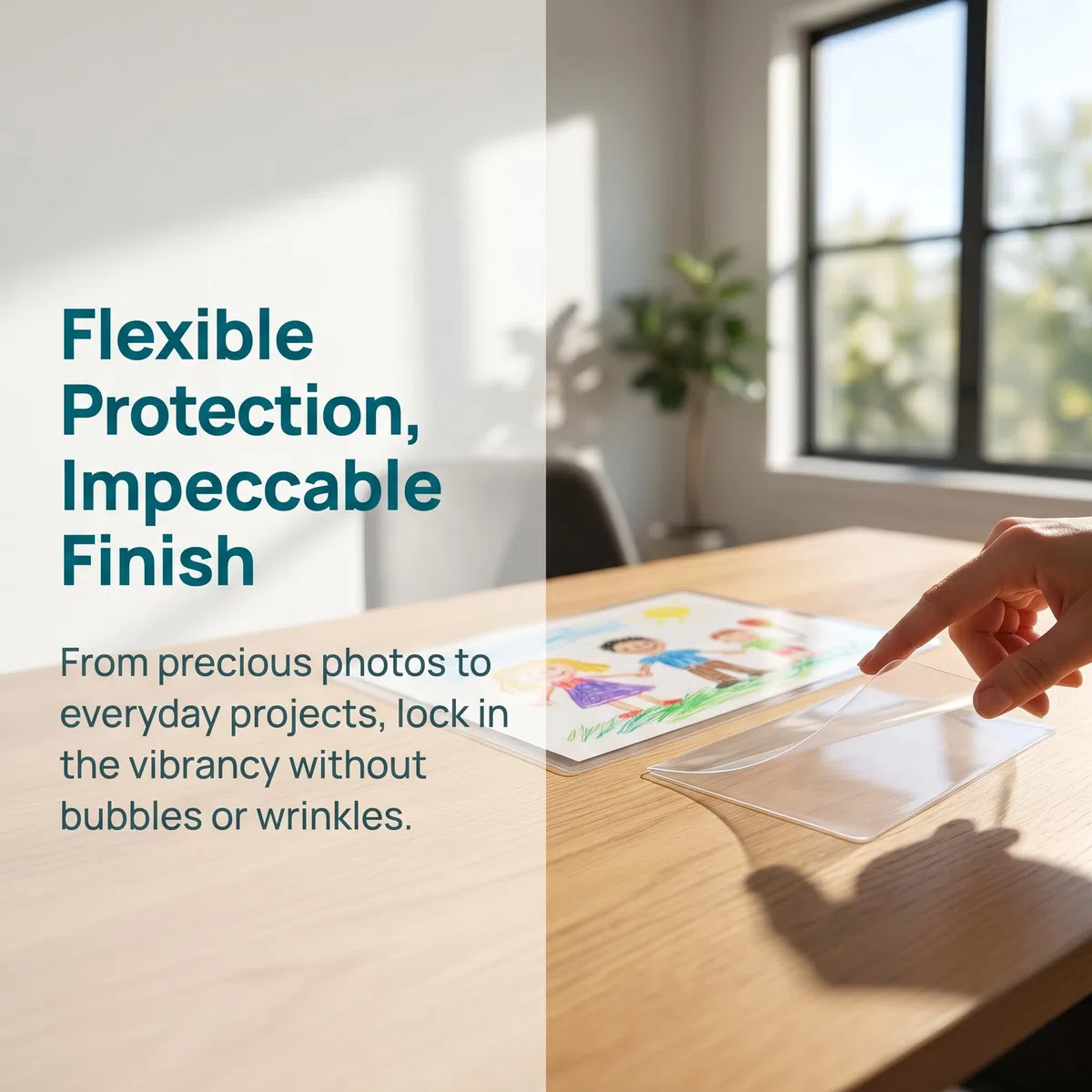 Toddmomy 300 fundas térmicas para laminar, láminas de laminado transparente de 50 micras y 60 micras, tamaño mixto A4, 8x6 y 6x4 pulgadas, película protectora de plástico para documentos, fotos y
