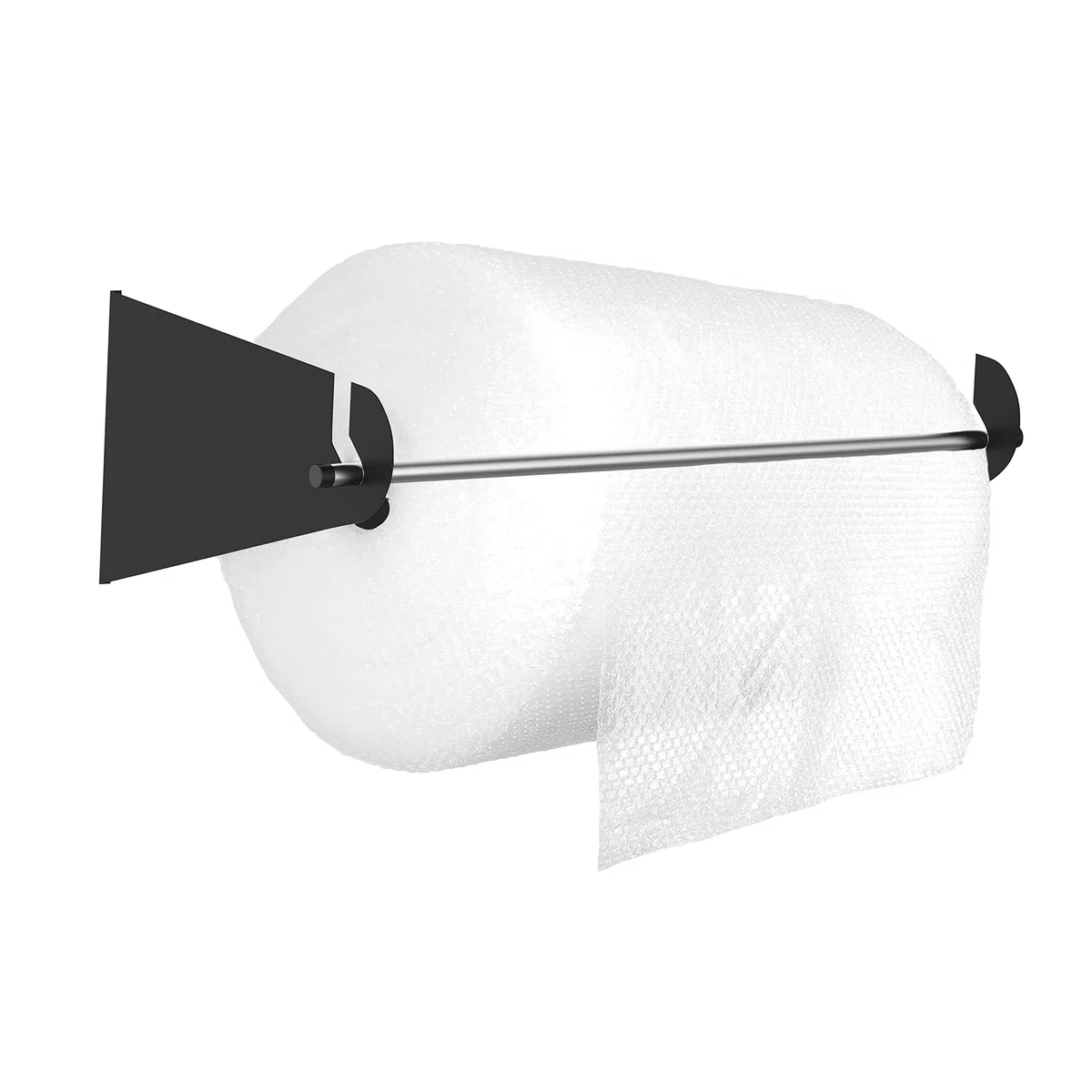 Rollo de papel de espuma de envoltura de burbujas, soporte para montaje en techo y pared, dispensador de papel, equipo de envío de embalaje de papel, 300 mm -750 mm