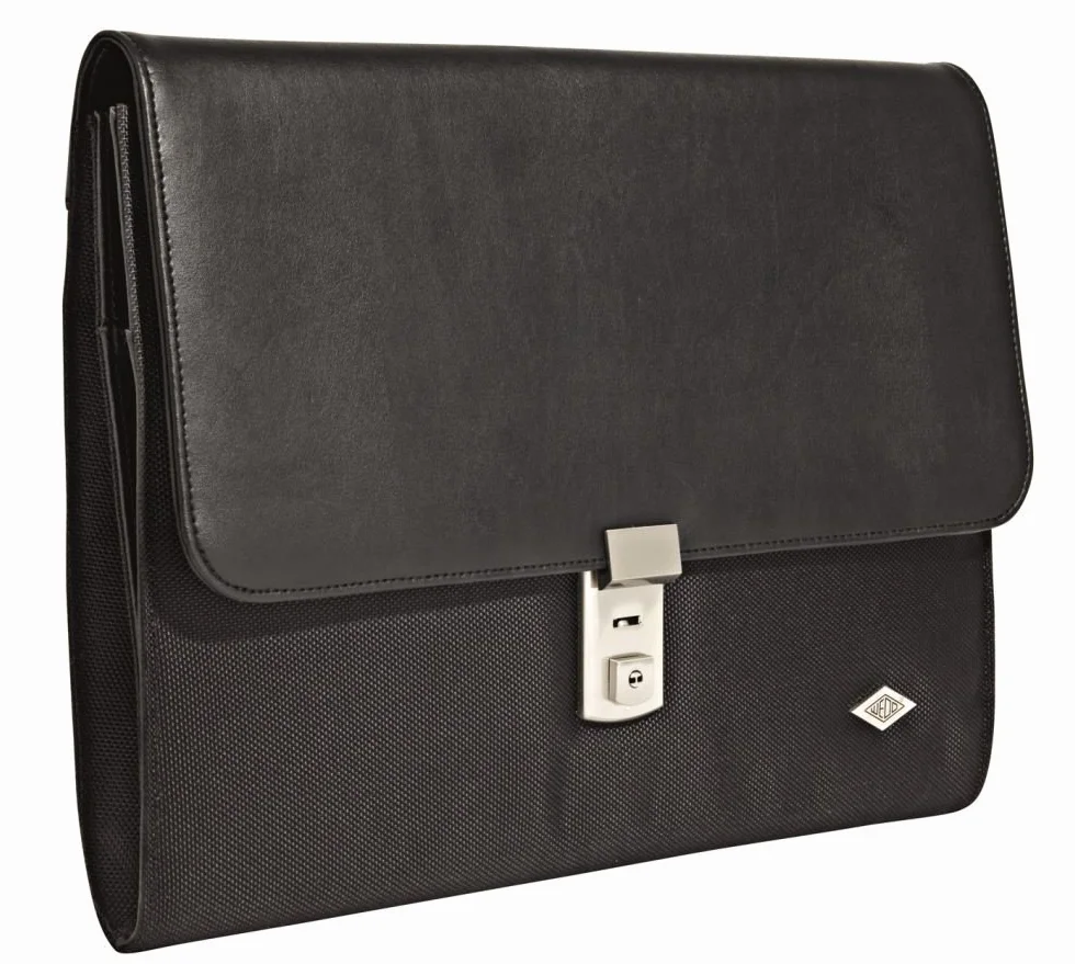 Wedo Elegance 0585501 - Maletín portadocumentos (A4), color negro