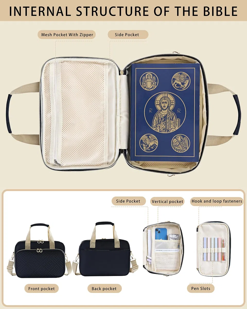Kit de diario de la Biblia para mujer, 12 resaltadores, 75 pestañas, suministros de estudio bíblico y regalo cristiano para mujeres y adolescentes