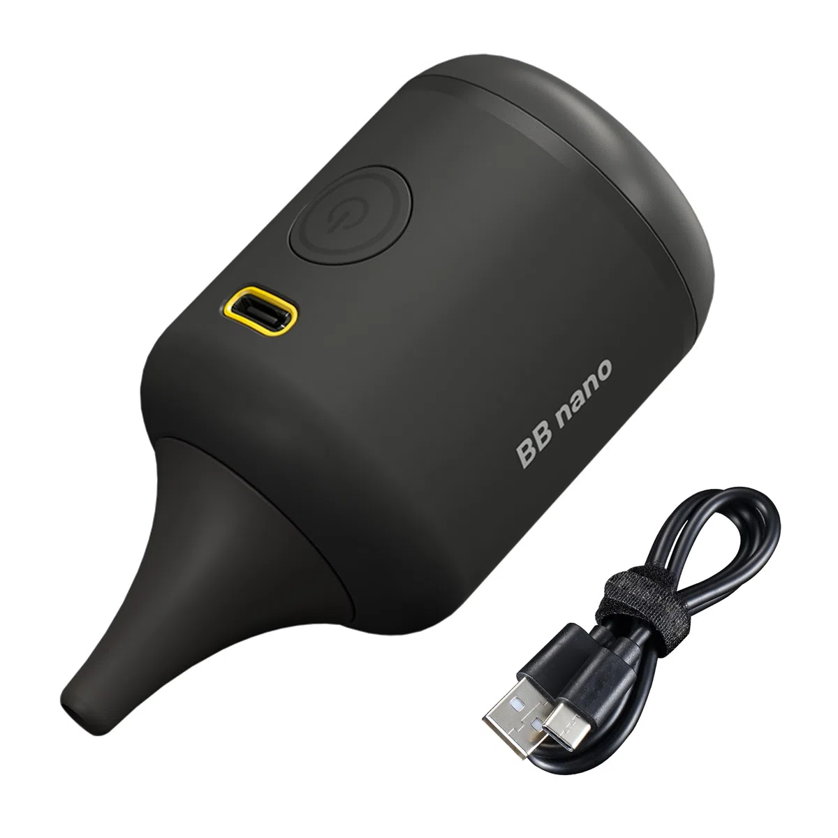 Nitecore BB Nano - Soplador de aire eléctrico con filtro para limpiar cámaras, lentes, teclado, computadora, laptop y electrónica, recargable por USB-C portátil con filtro y cable de carga Lumentac