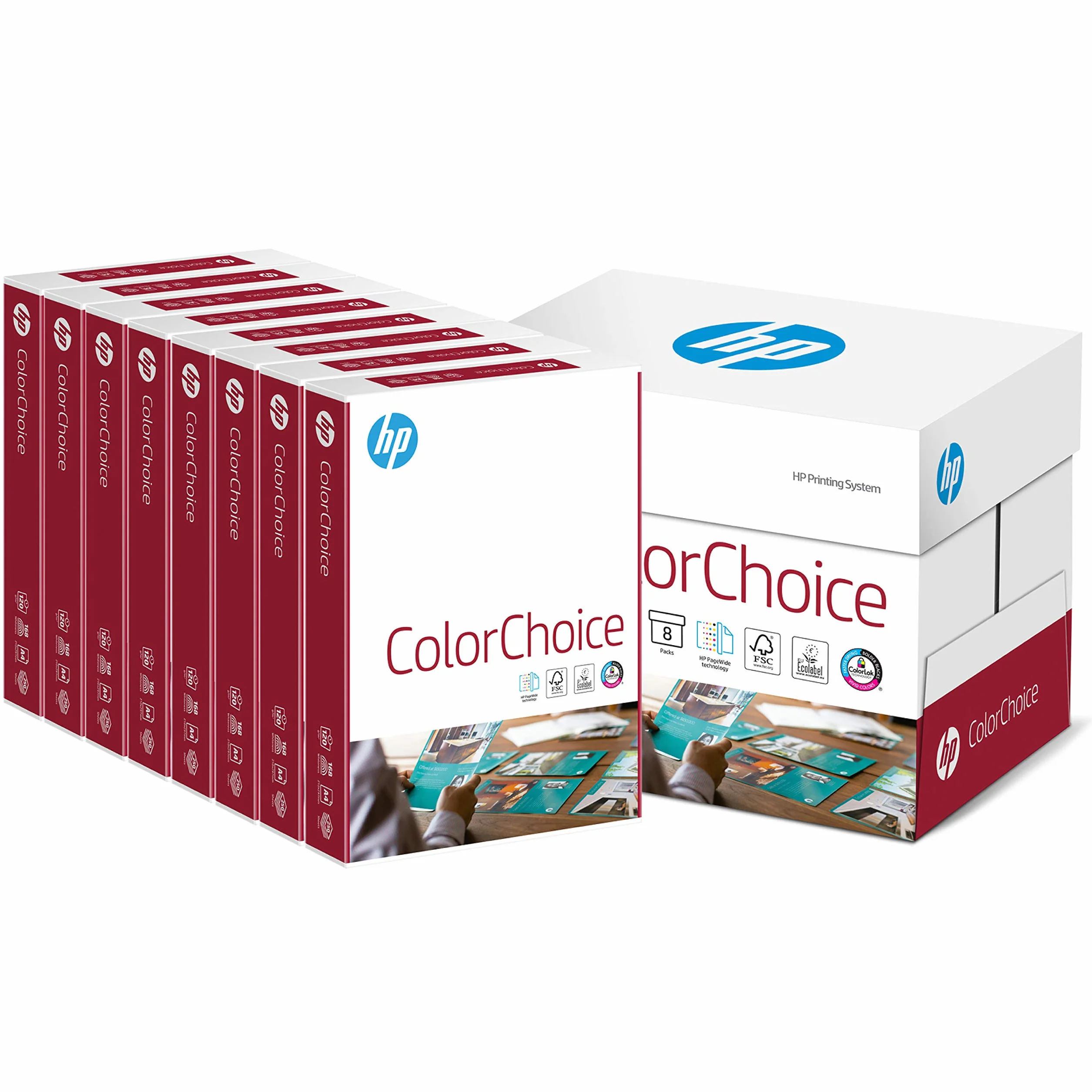 Hewlett Packard - Papel HP Color Choice A4 120gsm