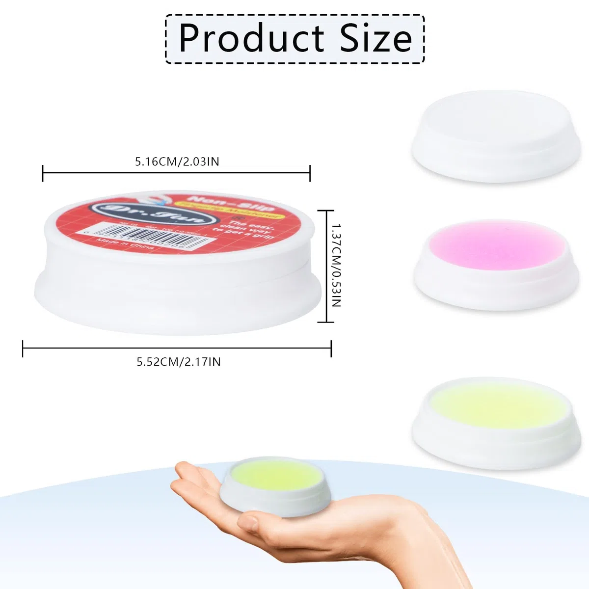 6 humectantes de dedos de 10 g, humectante de sobres de tres colores, humectante de dedos antideslizante para clasificar papel, agarre de papel, facturas, conteo de documentos, clasificación, tarea de