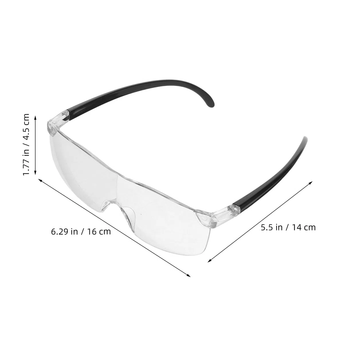 10 Piezas Lupa de Lectura para Mayores Unidades Gafas Aumento para Trabajo Cercano Montura Cómoda y Ligera para Manualidades y Hobbies Plegables y Portátiles