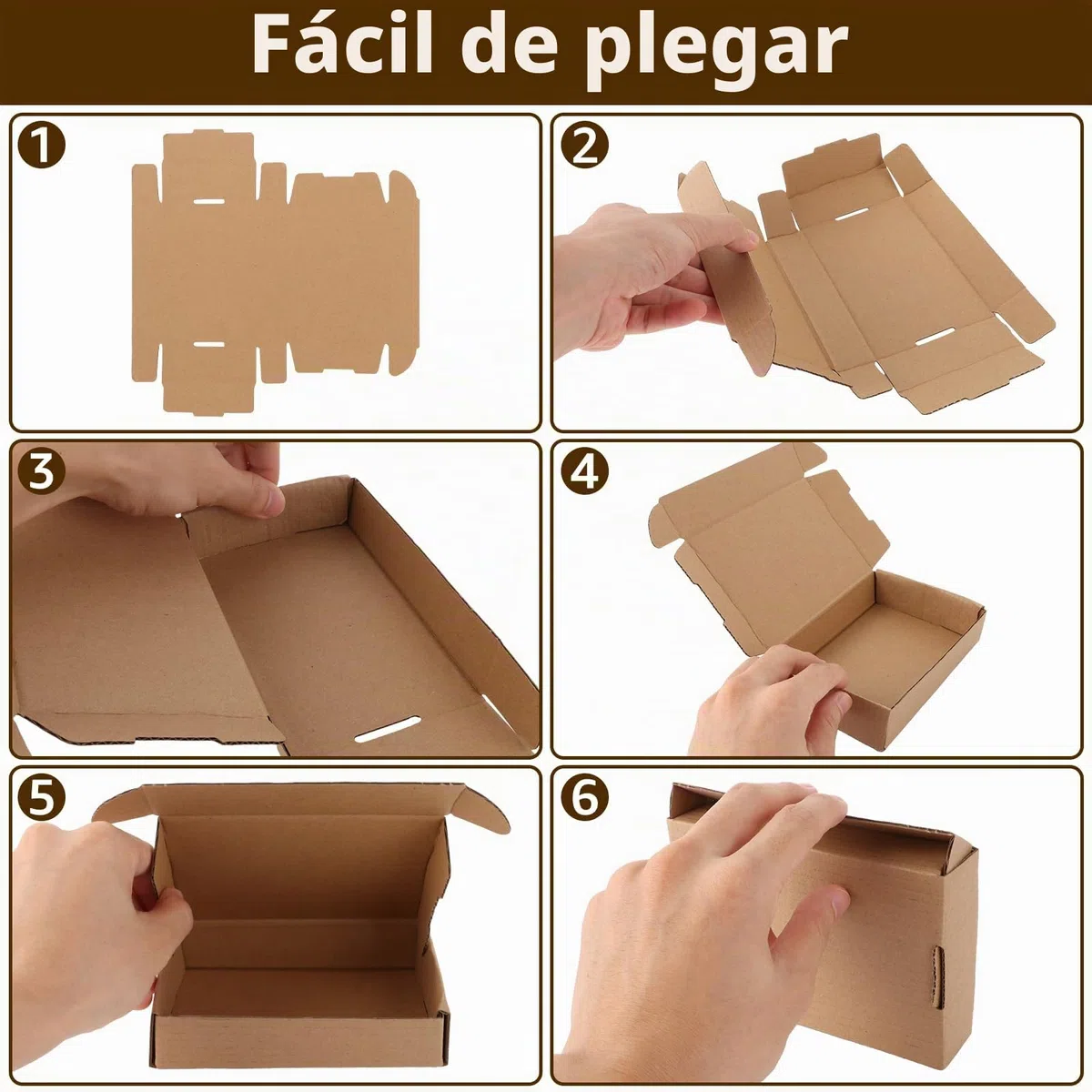 50 cajas de cartón para envío, pequeñas, 14 x 9 x 3 cm, cartón ondulado, para envío, embalaje, artesanía, regalos
