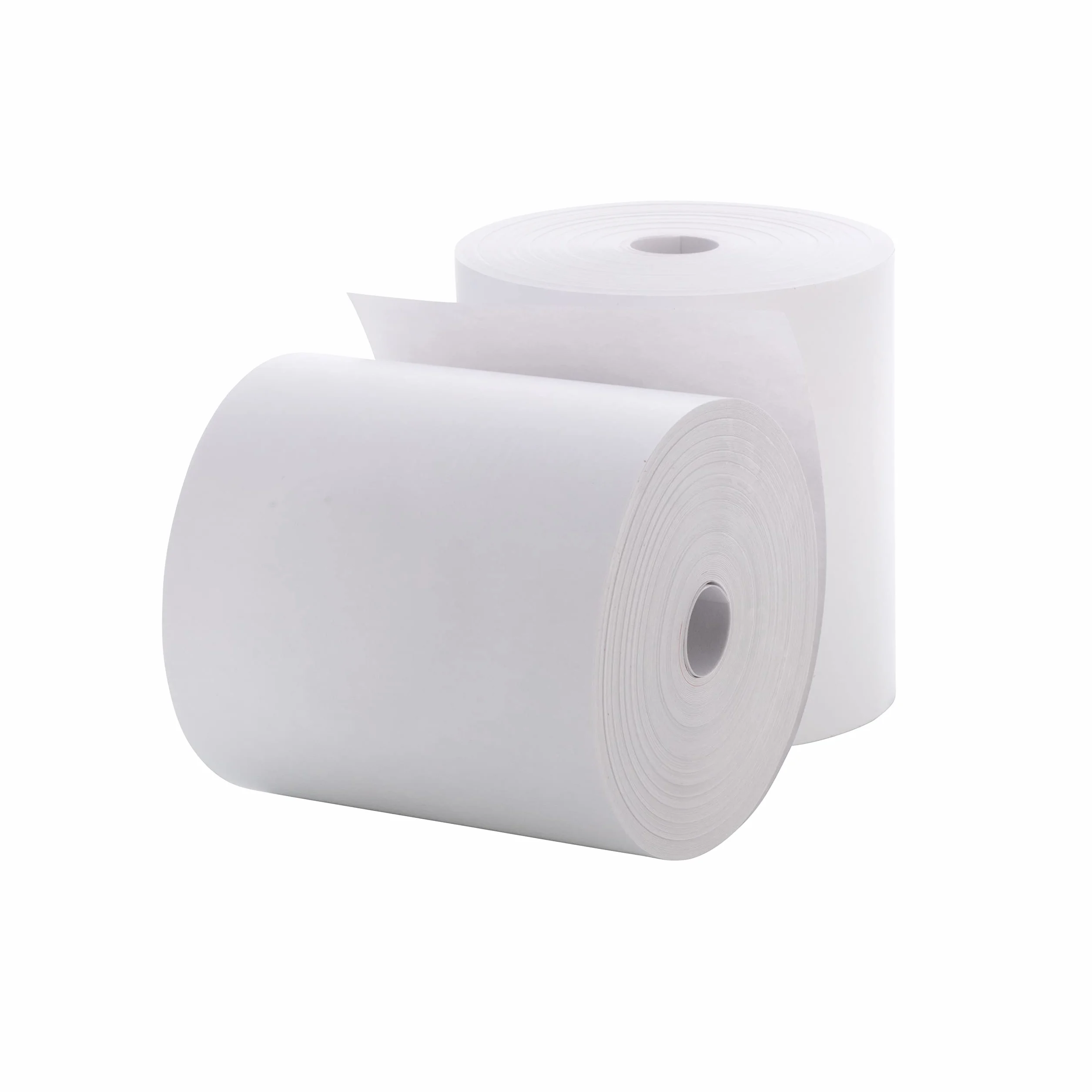 Rollos Papel Termico 80x80 para Impresora de Tickets - Para caja registradora con impresora de recibos - Papel impresora Termica 80x80x12 - Rollo Papel térmico 80mm x 80mm x 80m - [20x]