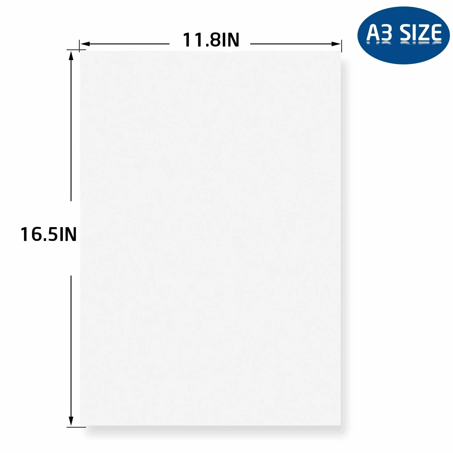 STARVAST Tablero de espuma A3, paquete de 16 hojas de poliestireno, 5 mm, color blanco, tablero de espuma exterior, tablero de montaje para fotos, letreros de boda (297 × 420 mm)
