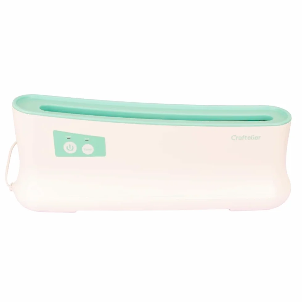 Craftelier - Máquina de Encuadernación Térmica con 3 Lomos de Encuadernación de Colores, para Proyectos de Scrapbooking, Diarios DIY, Cuadernos, Documentos o Álbumes de Fotos, Capacidad de 200 Hojas
